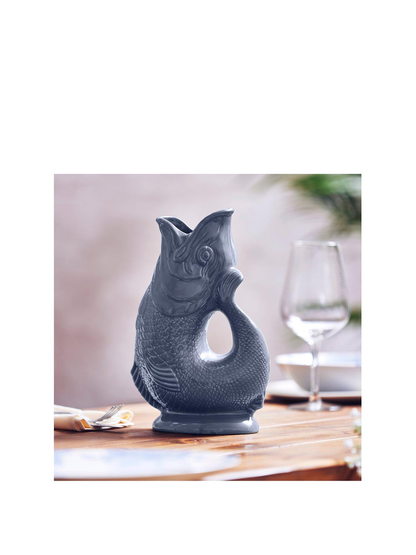 undefined Grey Fish Jug - 0.6l