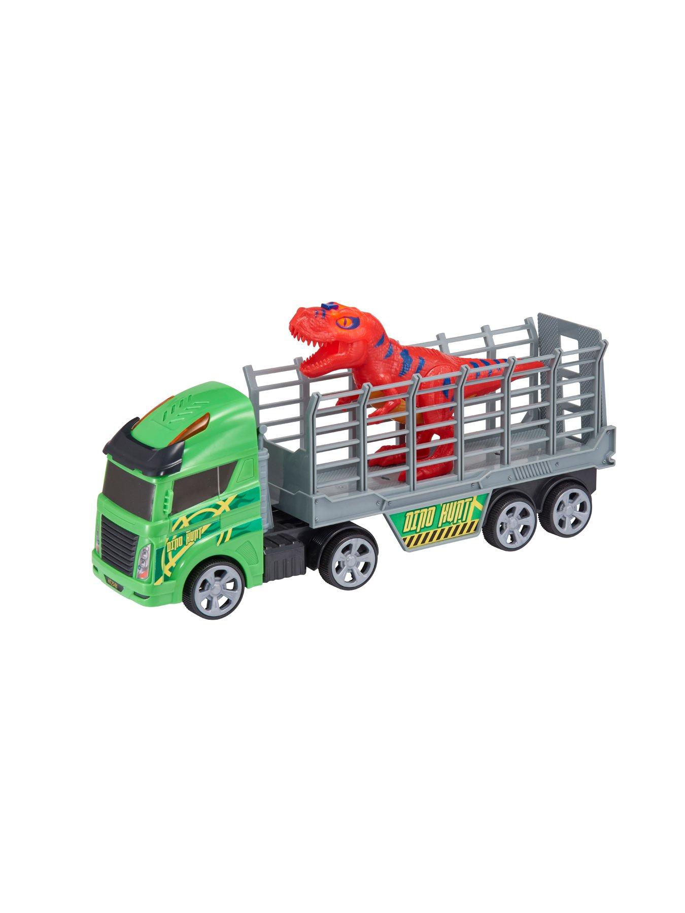 Image 2 of 7 of Teamsterz Light &amp; Sound Dinosaur Transporter