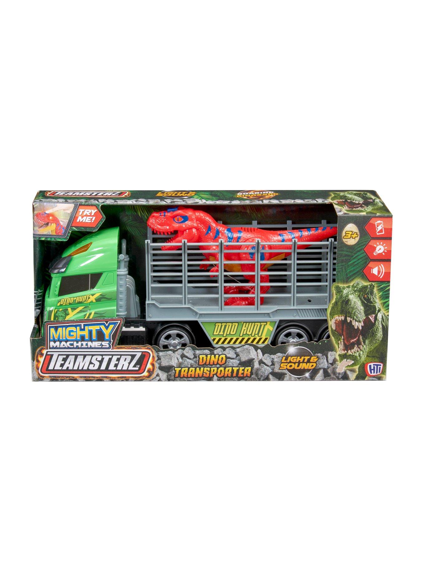 Image 3 of 7 of Teamsterz Light &amp; Sound Dinosaur Transporter