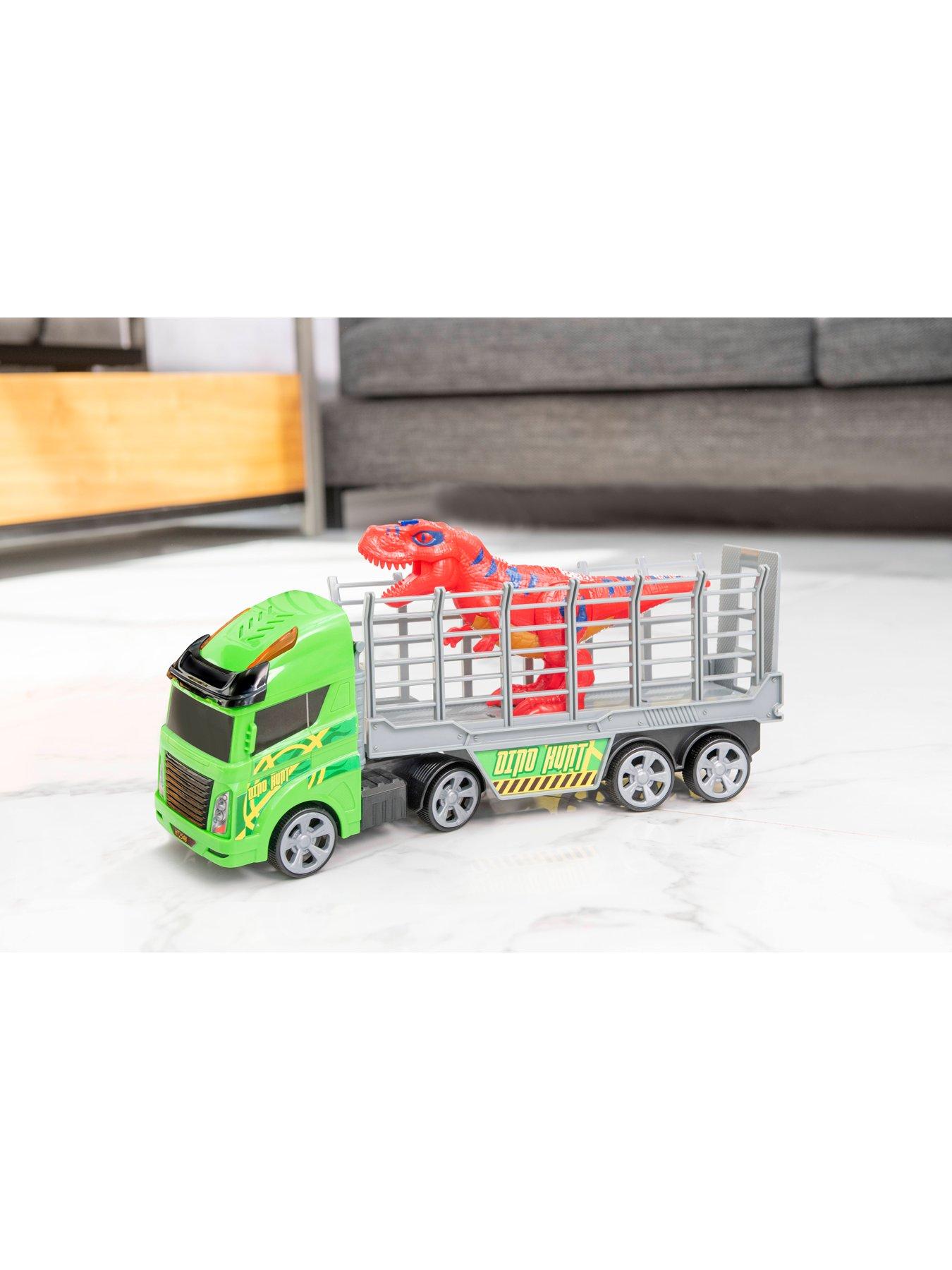 Image 4 of 7 of Teamsterz Light &amp; Sound Dinosaur Transporter