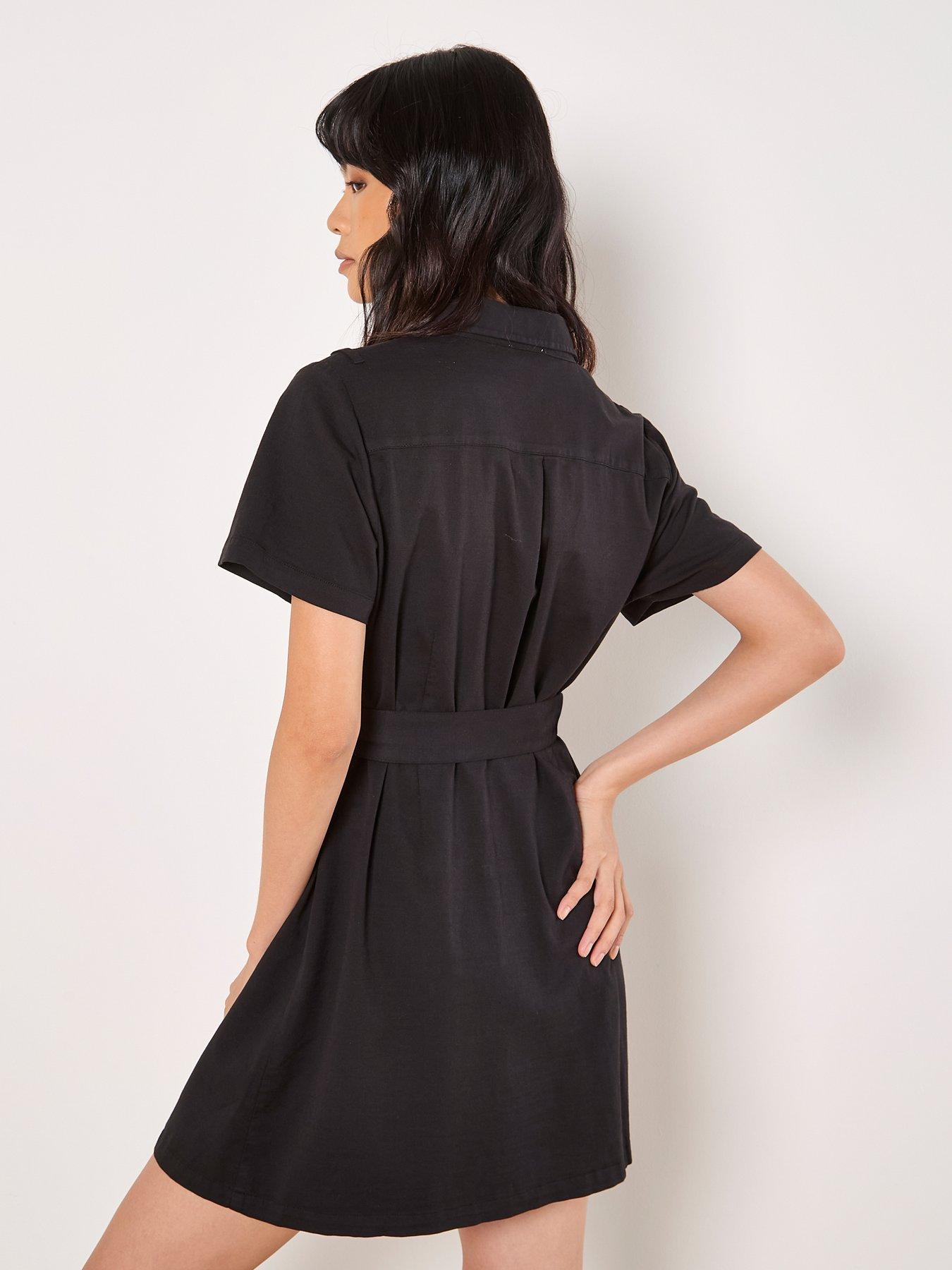 Image 2 of 5 of Apricot Buckle Cargo Dress