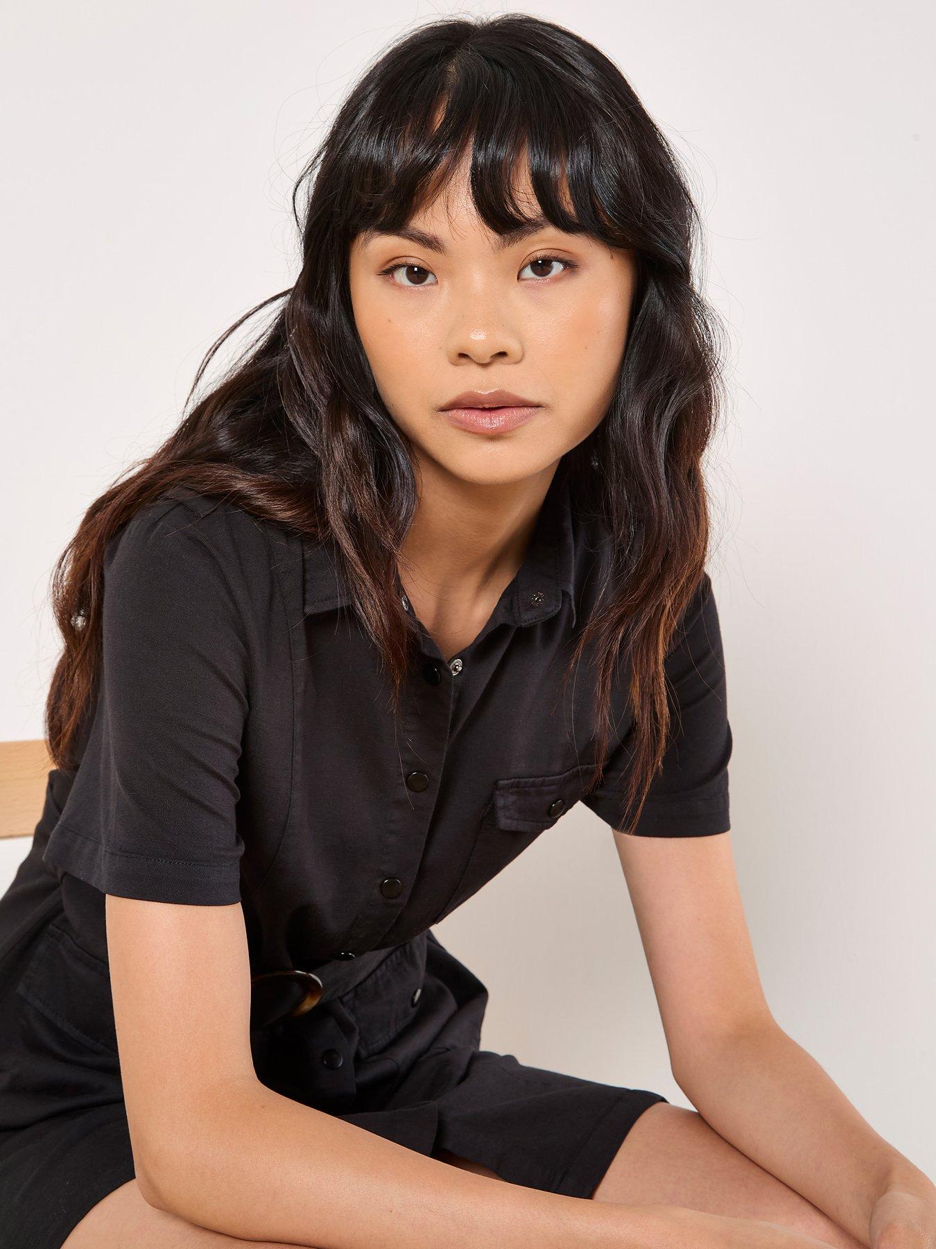 Image 4 of 5 of Apricot Buckle Cargo Dress