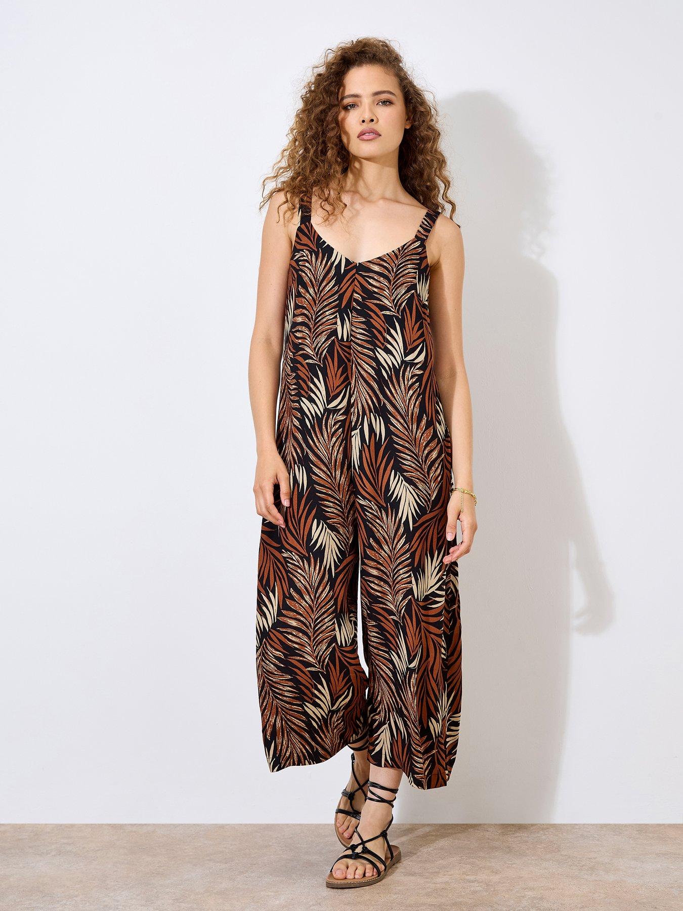 Jumpsuit Dark Woman prugna