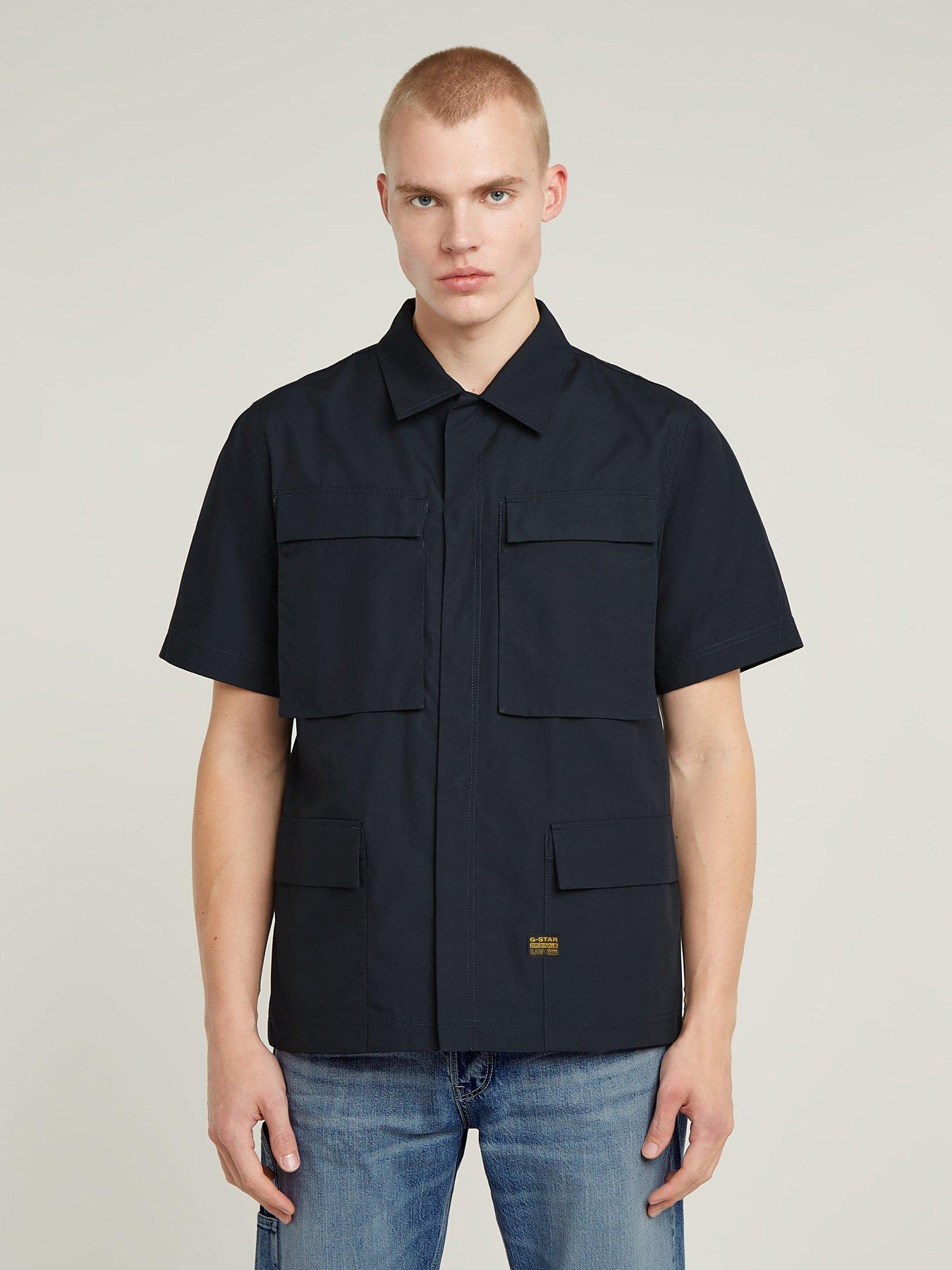 G-Star Raw G-Star Slim Fit Overshirt - Navy