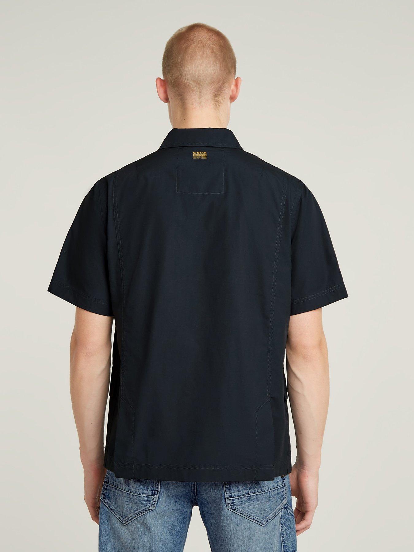 Image 2 of 5 of G-Star RAW G-star Slim Fit Overshirt -navy