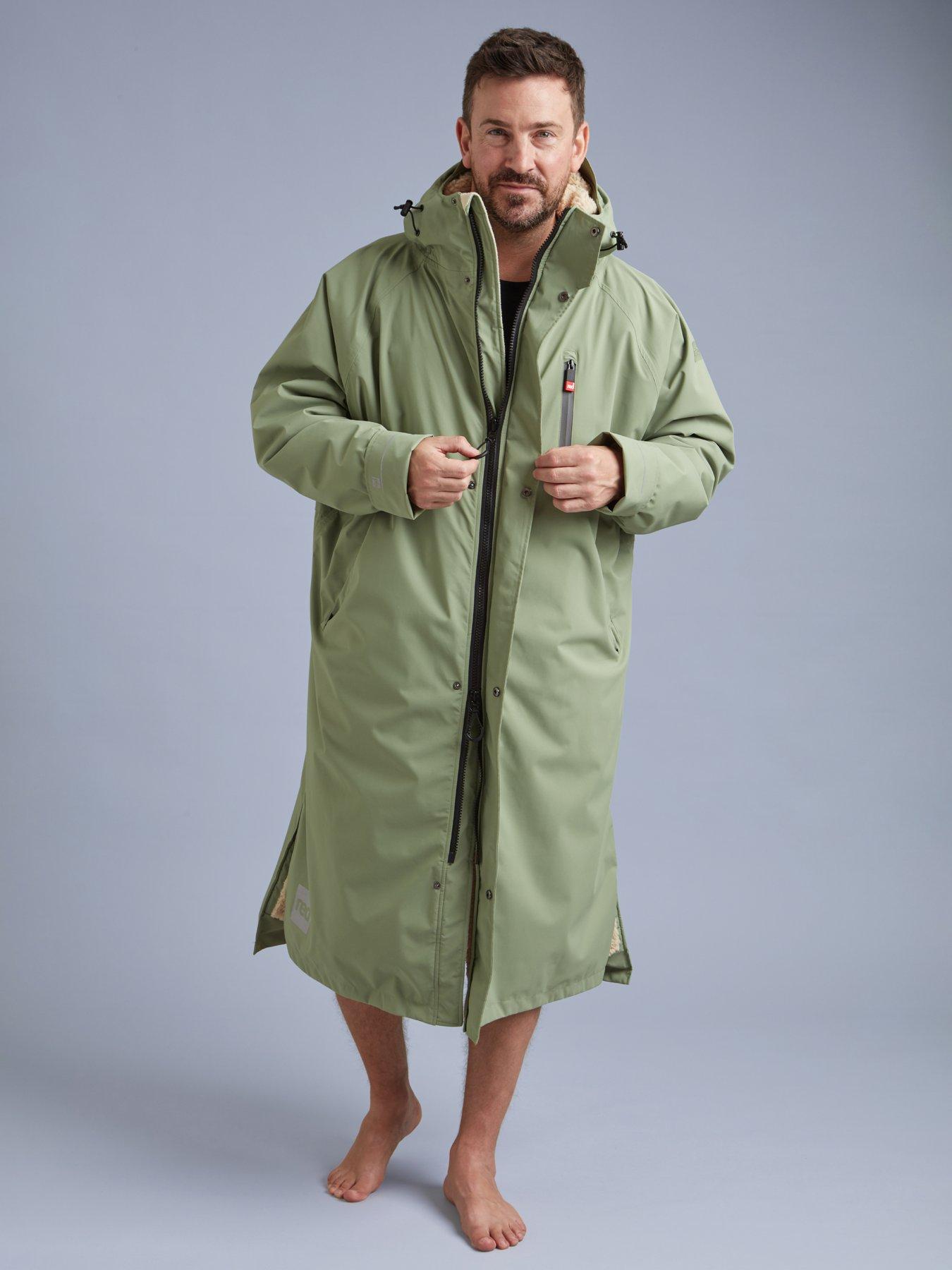 Image 2 of 5 of Red Equipment Evo Pro Unisex Waterpoof Changing Robe - Sage Green