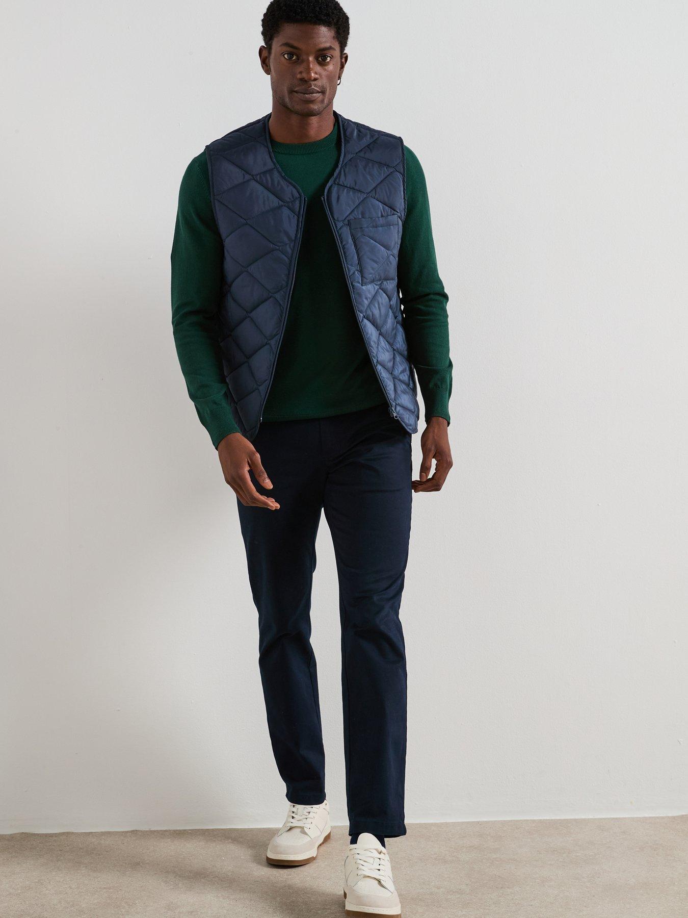 Image 3 of 6 of The Very Collection Cotton Rich Crew Neck Jumper - Green