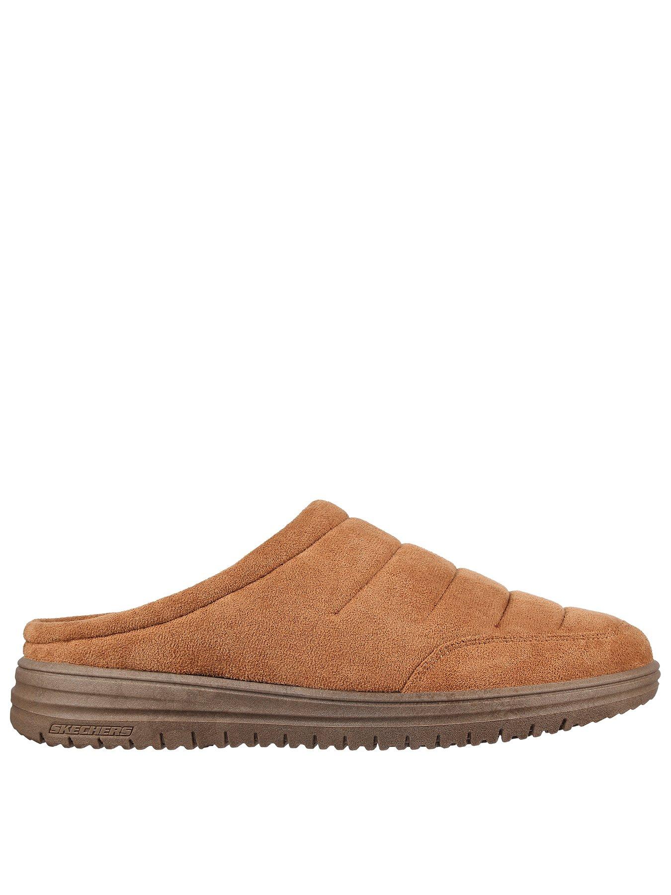 Image 1 of 5 of Skechers Murette Slip On Mule Slippers- Brown
