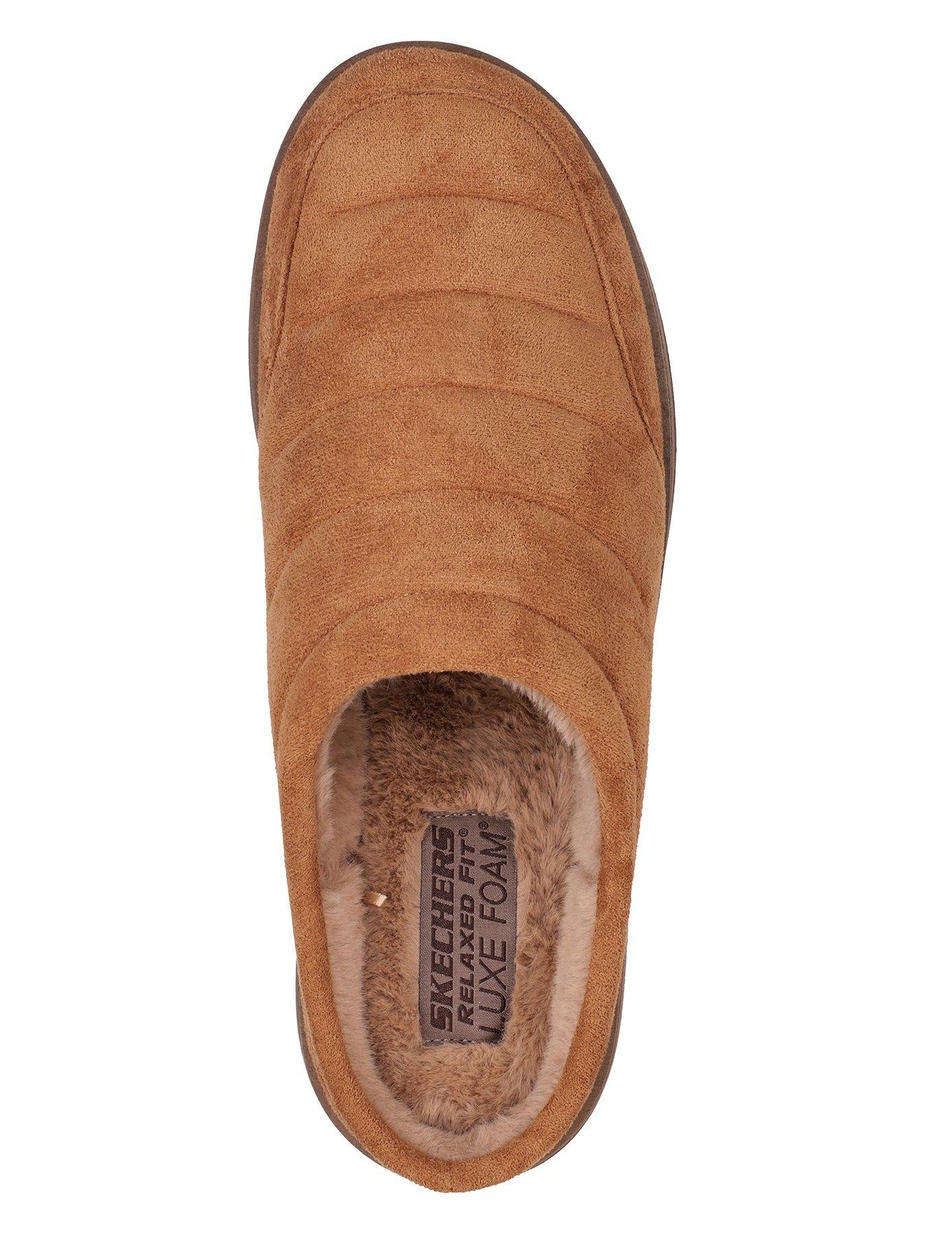 Image 3 of 5 of Skechers Murette Slip On Mule Slippers- Brown