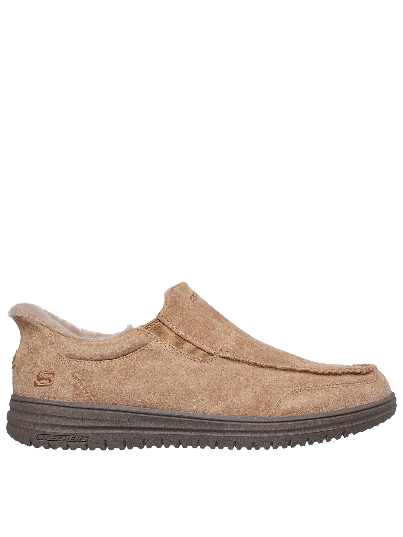 Image 1 of 2 of Skechers Murette Slip- Ins Moc Toe Slipper- Beige
