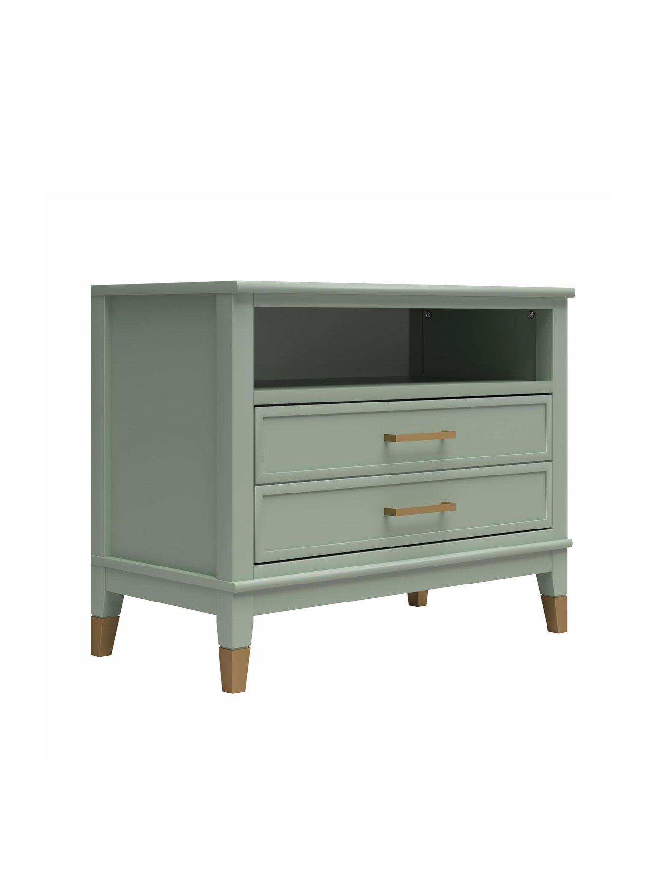 Image 6 of 7 of CosmoLiving by Cosmopolitan Westerleigh Wide Side Table / Night Stand