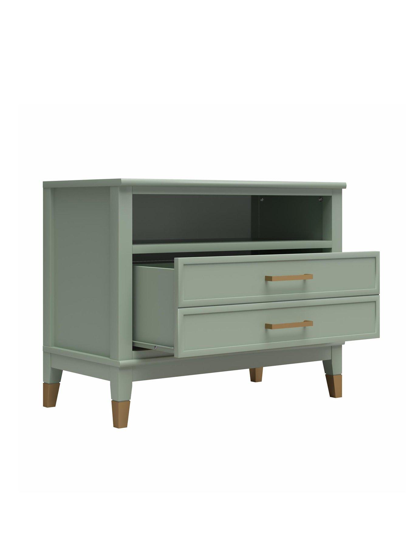 Image 7 of 7 of CosmoLiving by Cosmopolitan Westerleigh Wide Side Table / Night Stand