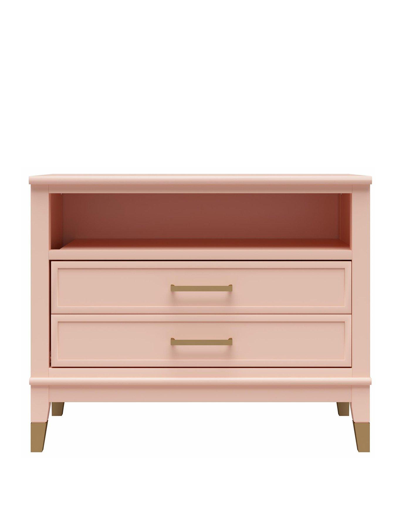 Image 2 of 7 of CosmoLiving by Cosmopolitan Westerleigh Wide Side Table / Night Stand