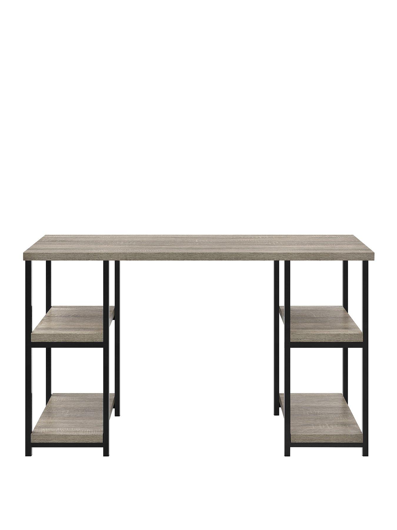 Image 2 of 5 of Dorel Home Elmwood Double Pedestal Desk
