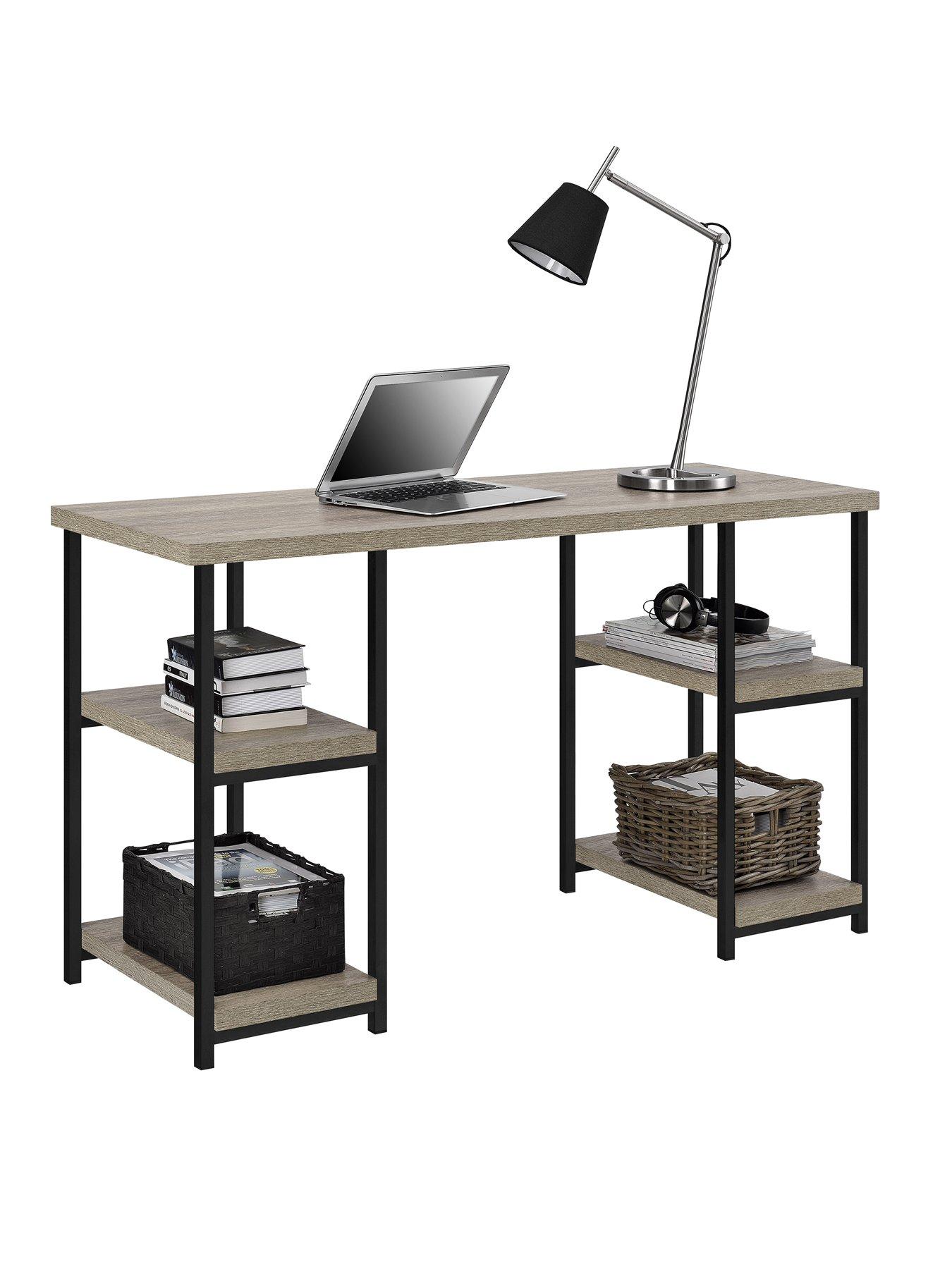 Image 3 of 5 of Dorel Home Elmwood Double Pedestal Desk