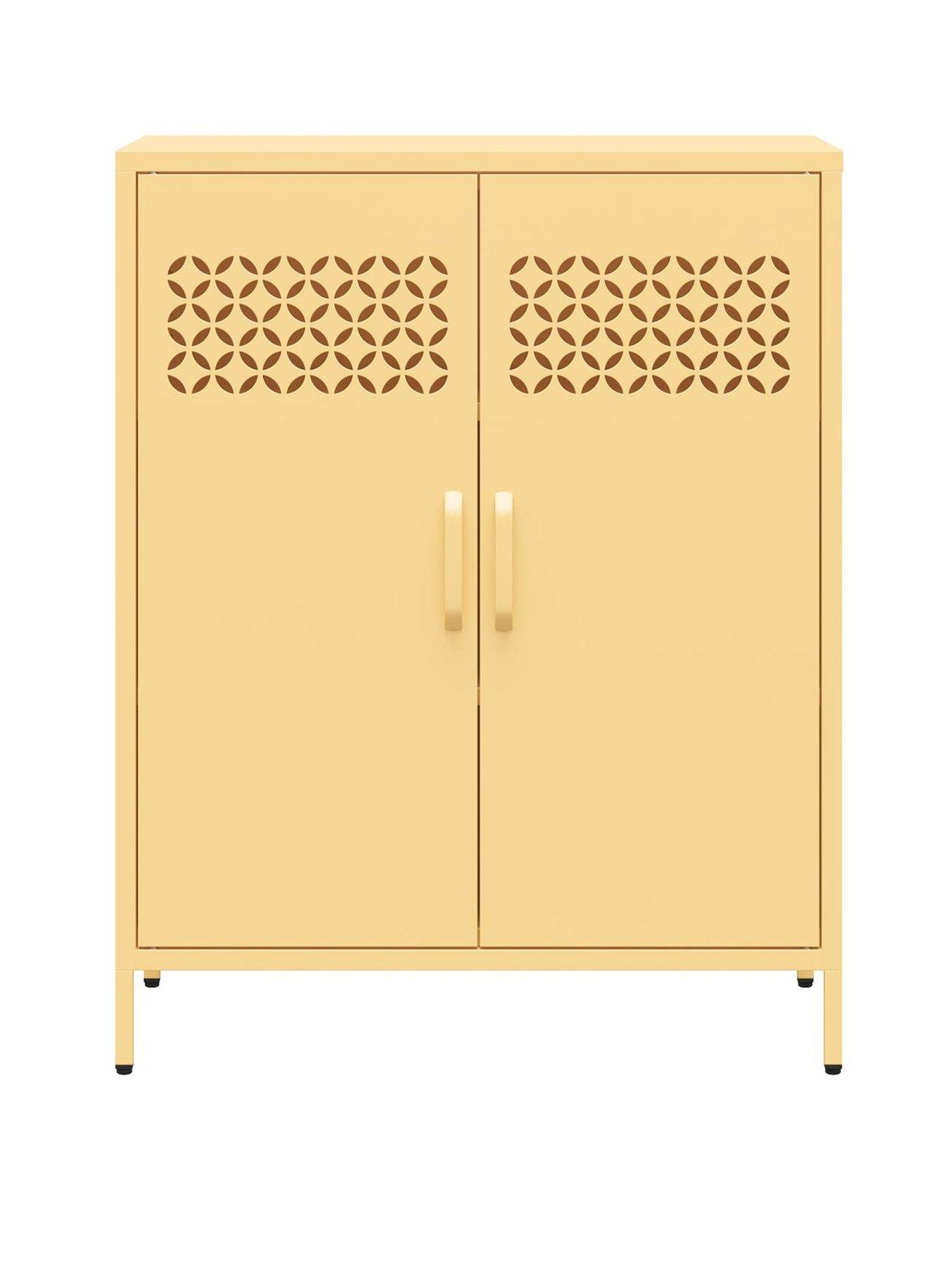 Image 2 of 7 of CosmoLiving by Cosmopolitan Annie 2 Door Storage Cabinet