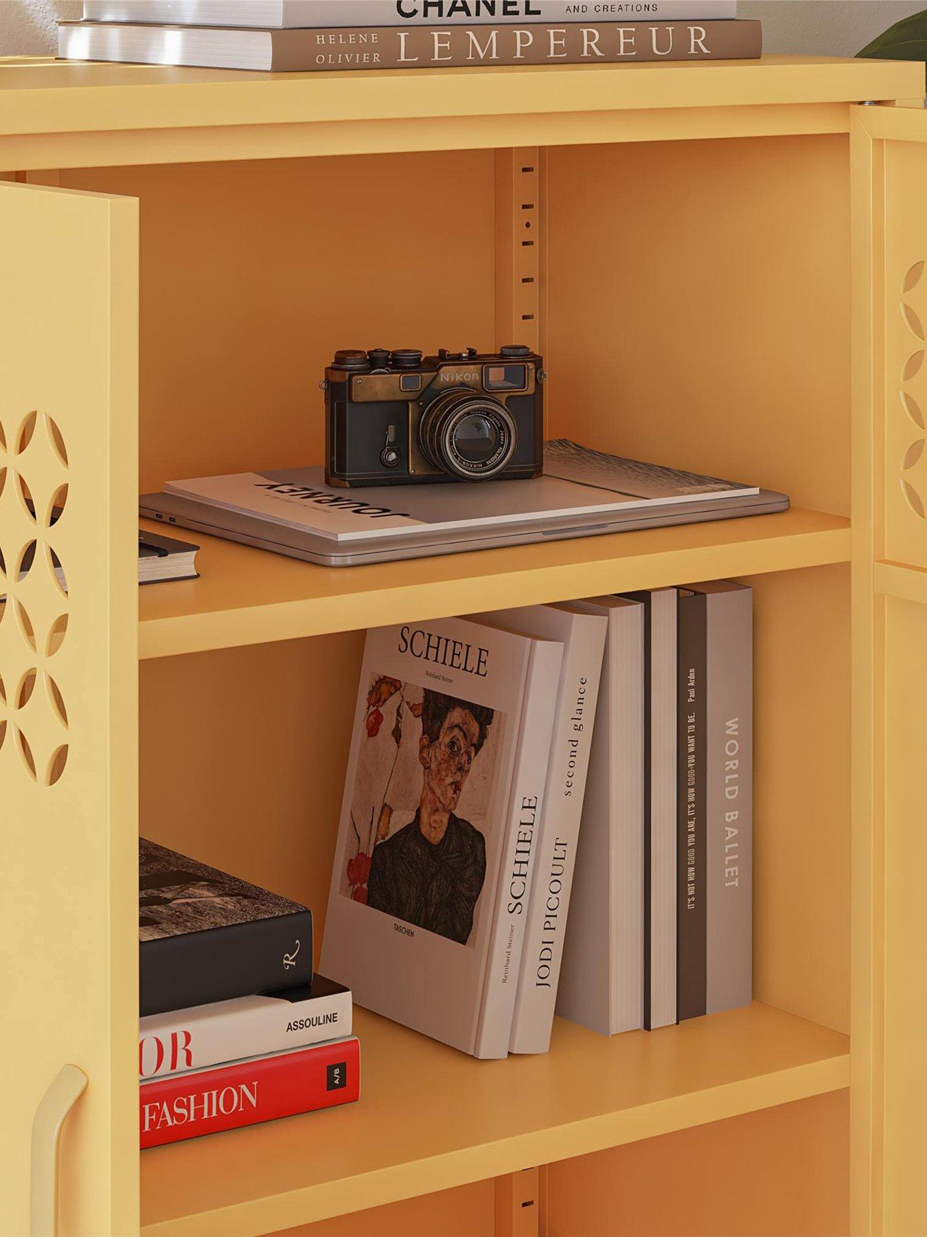 Image 3 of 7 of CosmoLiving by Cosmopolitan Annie 2 Door Storage Cabinet