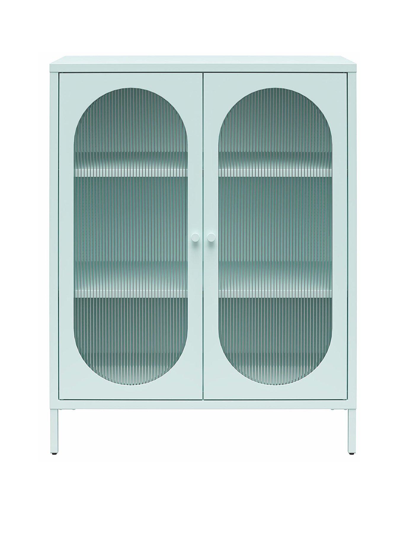 Image 2 of 7 of CosmoLiving by Cosmopolitan Luna Accent Storage Cabinet