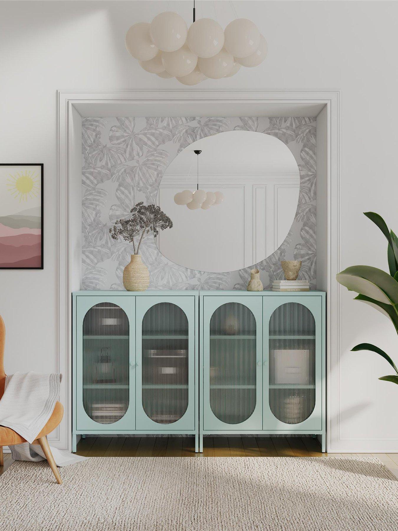 Image 5 of 7 of CosmoLiving by Cosmopolitan Luna Accent Storage Cabinet