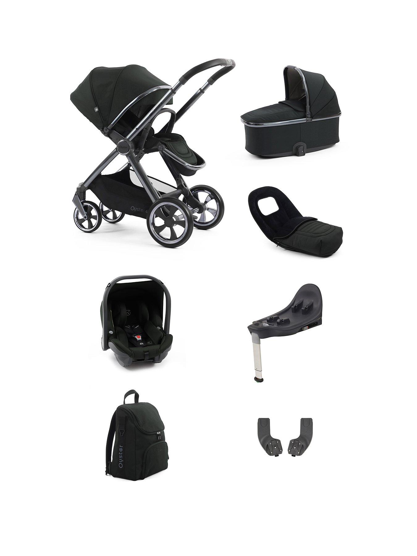 undefined 4 Luxury Pushchair Bundle - Black Olive