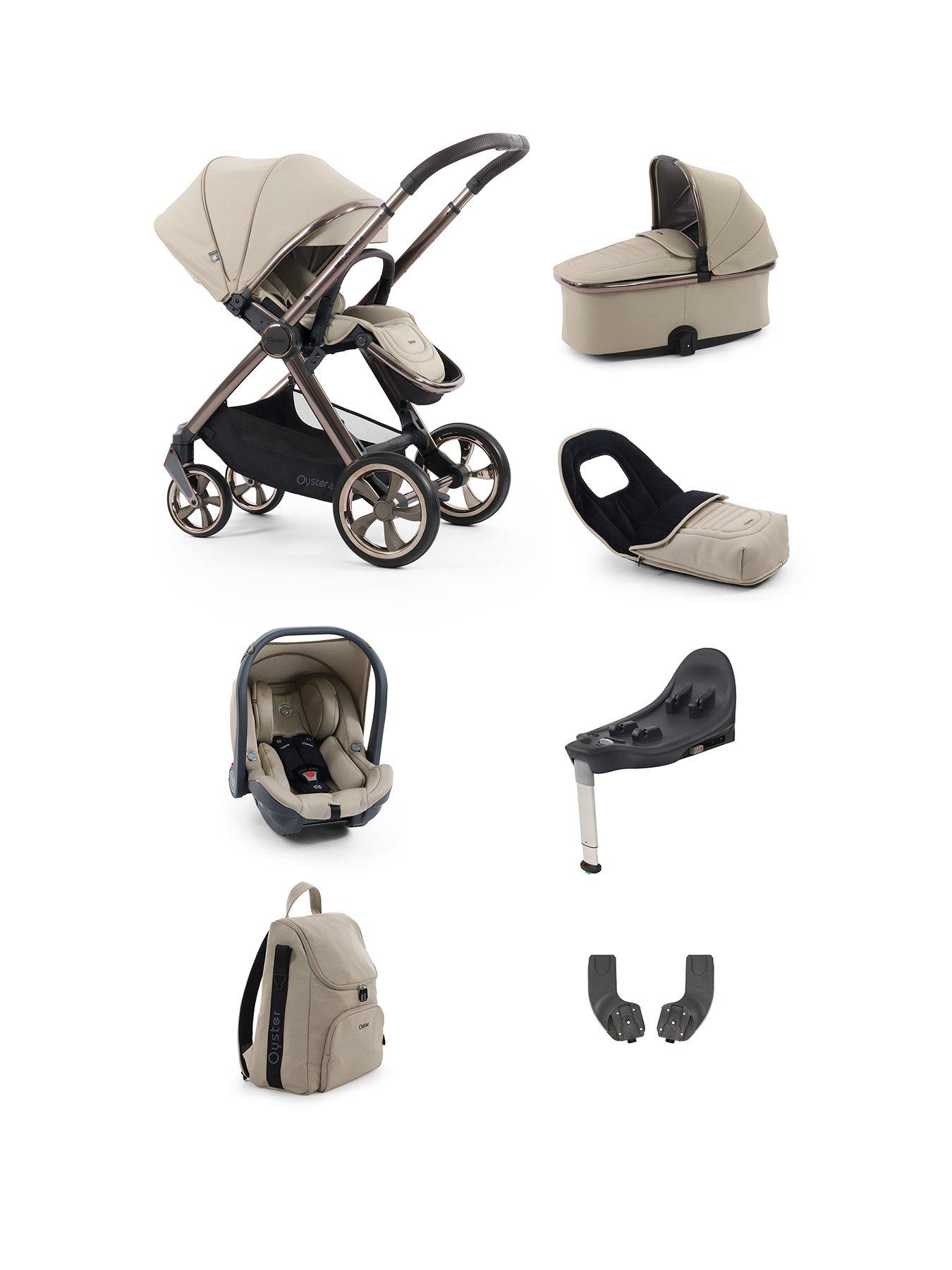 Image 1 of 6 of Oyster 4 Luxury Pushchair Bundle - Buttermilk