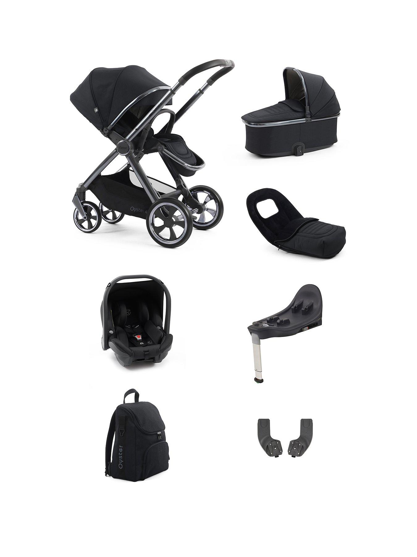 Image 1 of 6 of Oyster 4 Luxury Pushchair Bundle - Carbonite