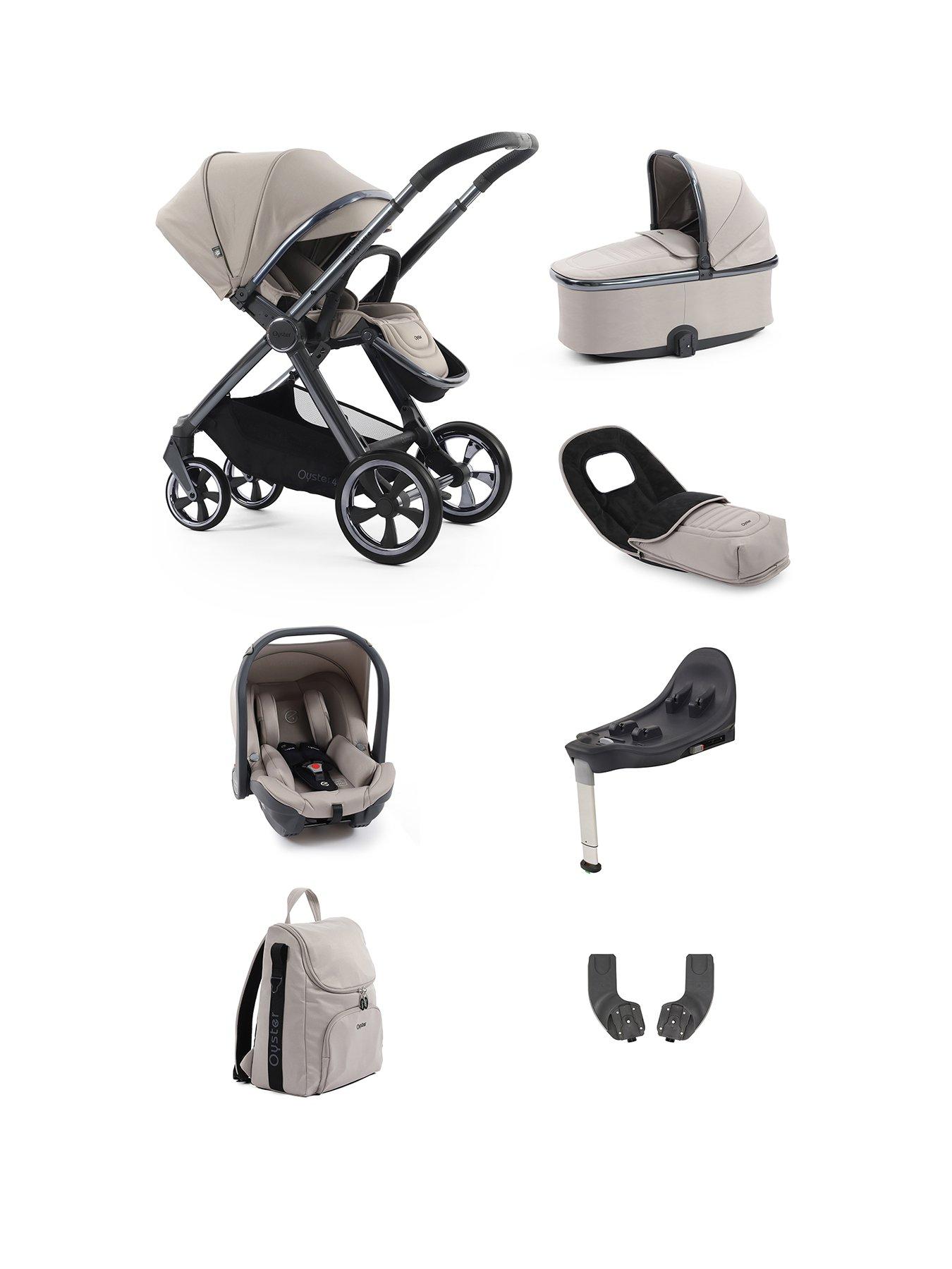 undefined 4 Luxury Pushchair Bundle - Stone
