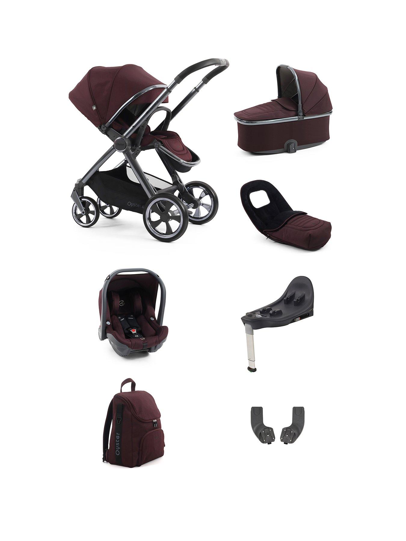 undefined 4 Luxury Pushchair Bundle - Mulberry
