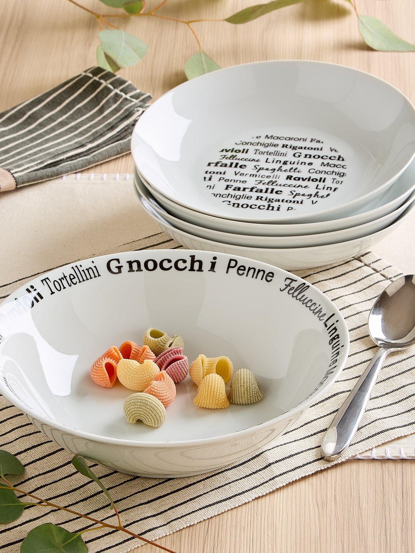 WATERSIDE Italian Script 5-Piece Pasta Set