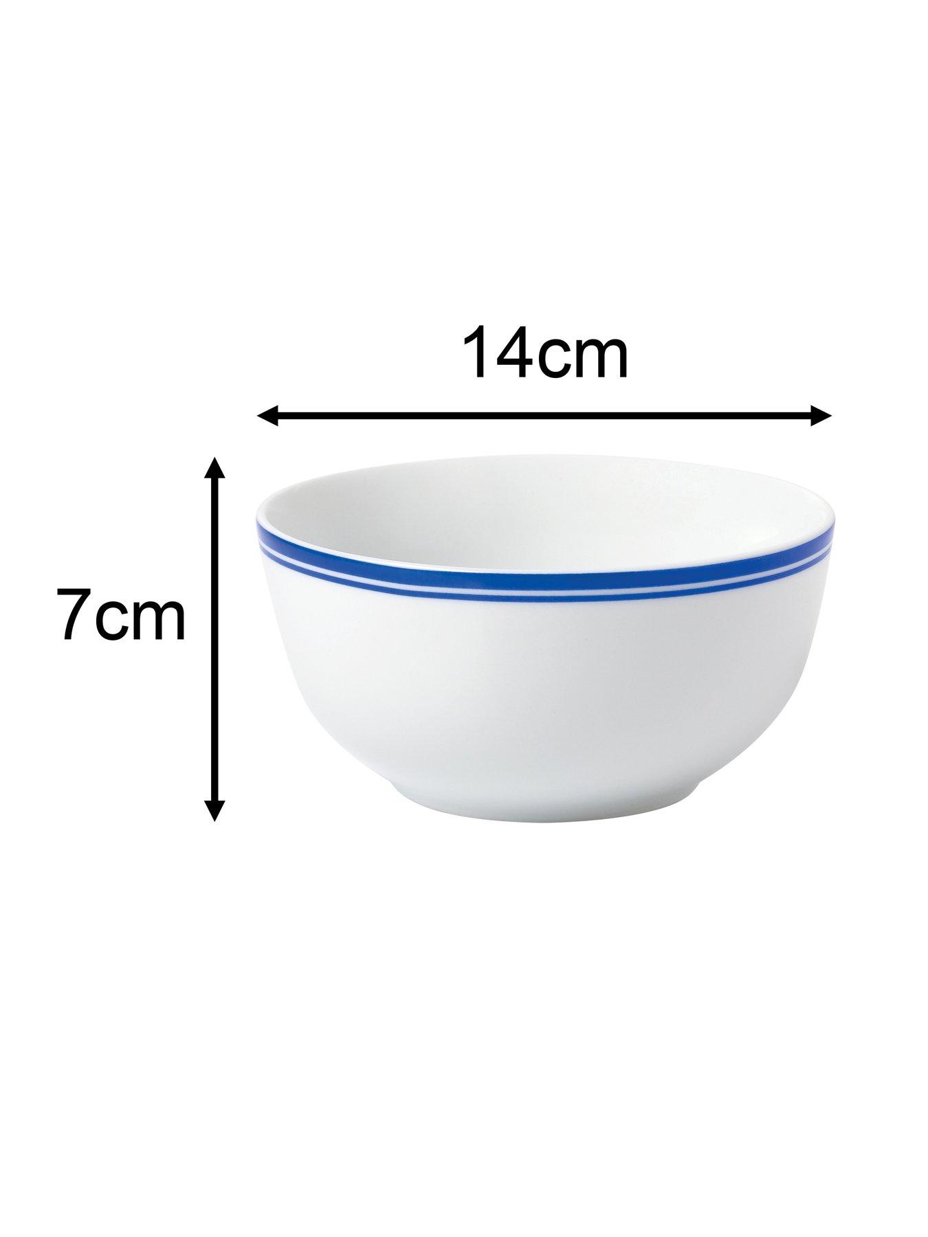 Image 7 of 7 of WATERSIDE St Ives 16-Piece Dinner Set in Blue