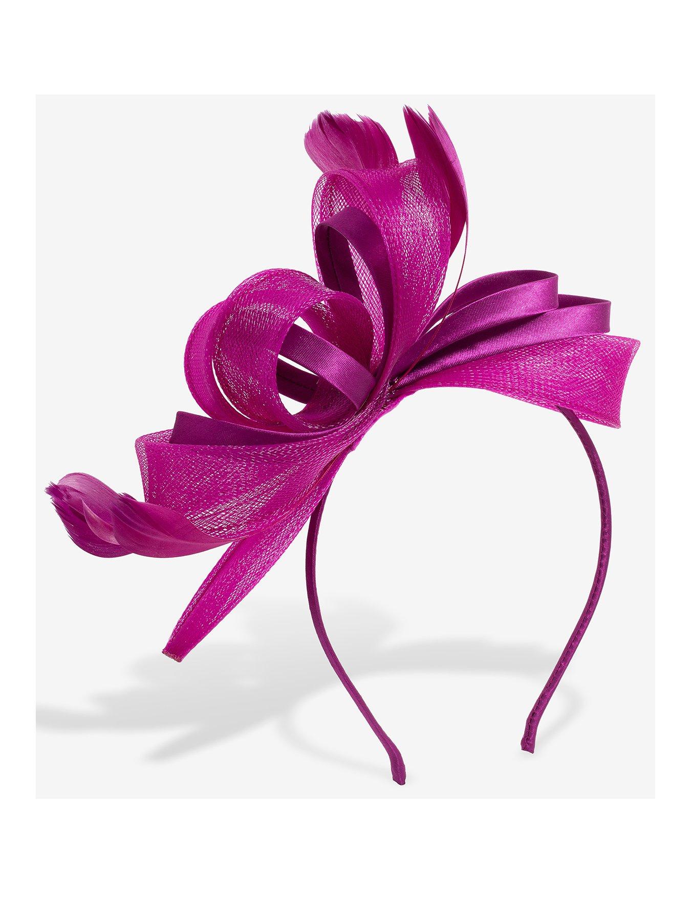 Image 1 of 5 of Jon Richard Medium Berry Fascinator Headband
