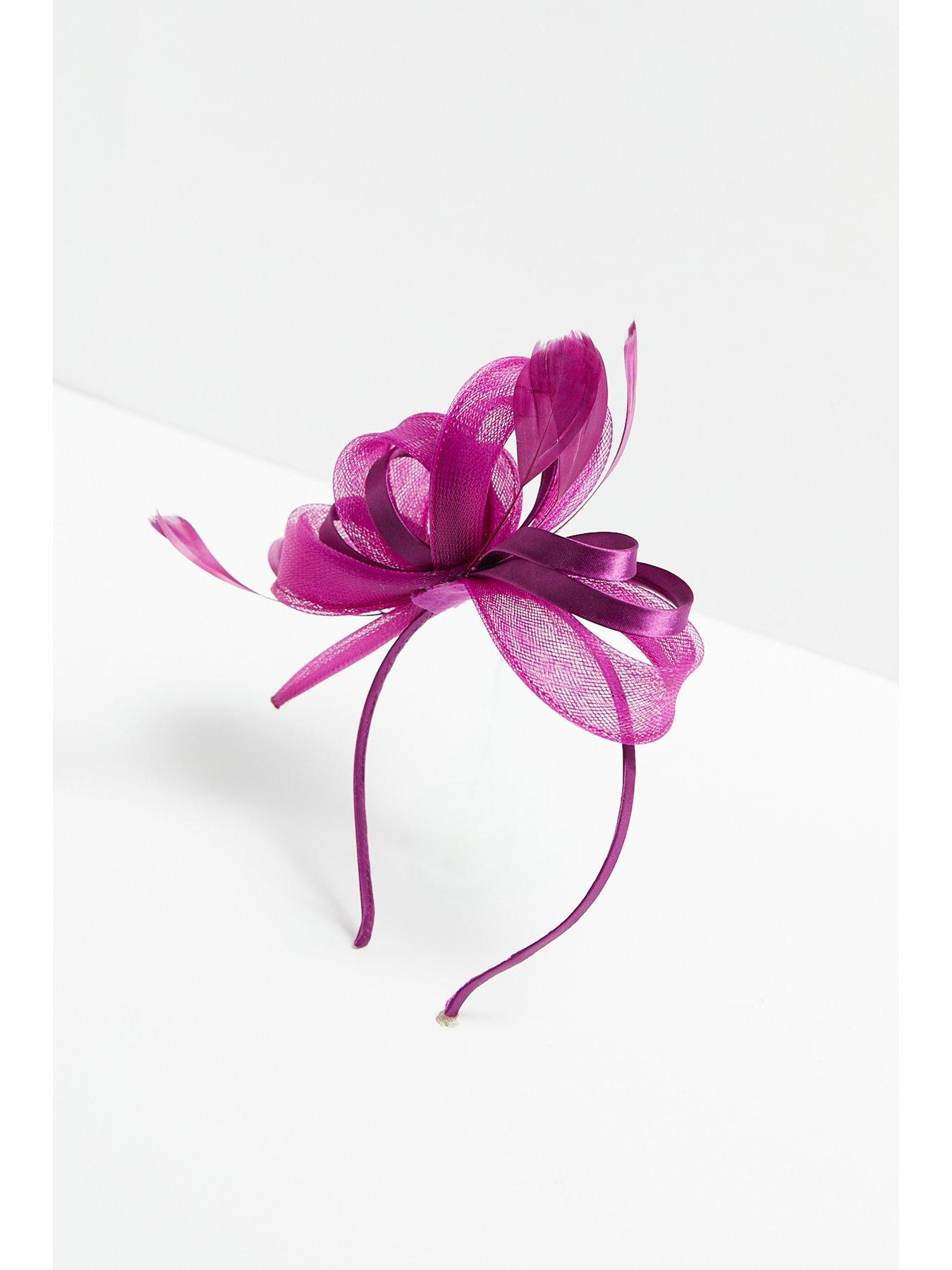 Image 2 of 5 of Jon Richard Medium Berry Fascinator Headband
