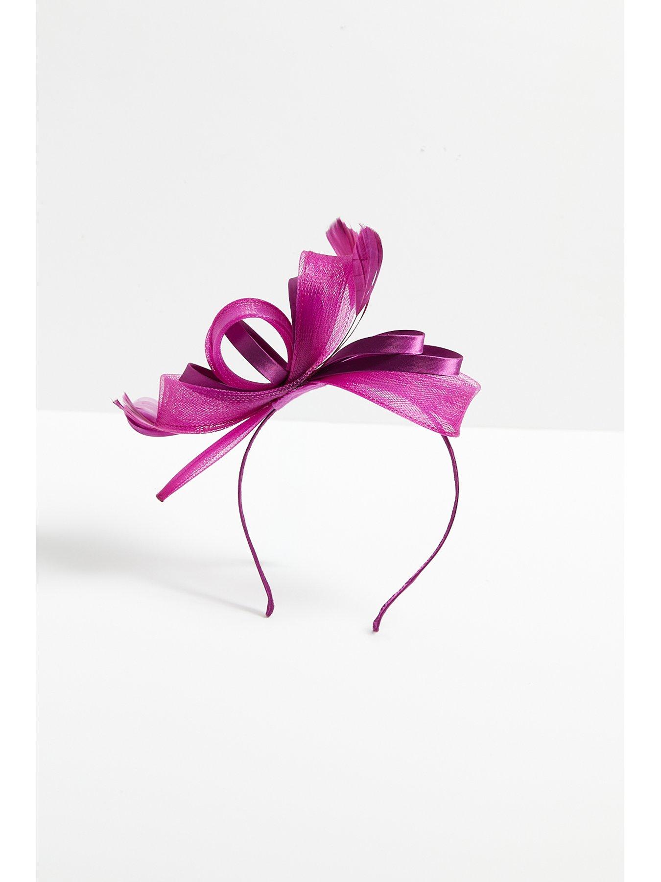 Image 3 of 5 of Jon Richard Medium Berry Fascinator Headband