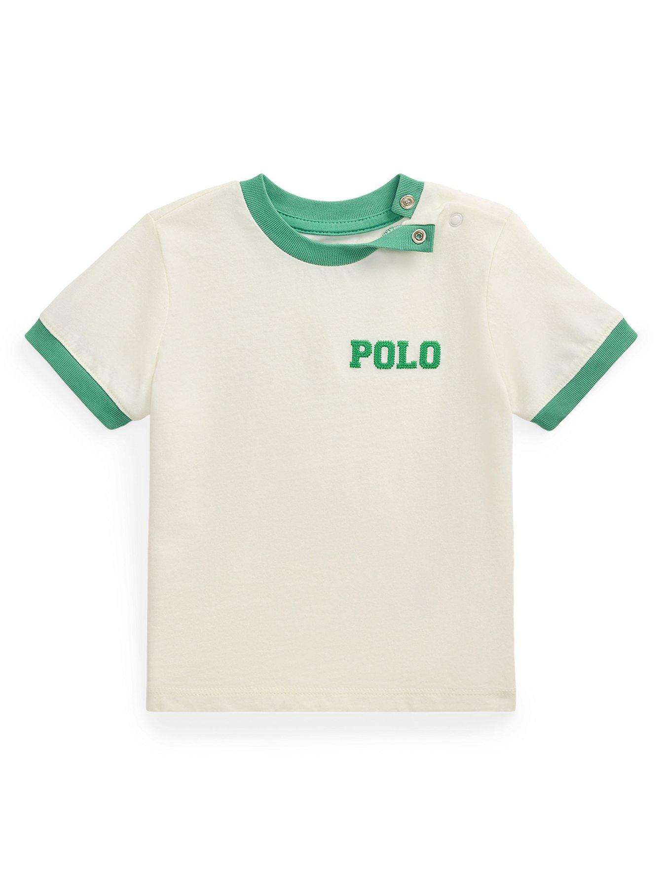 undefined Baby Boys Short Sleeve T-Shirt - Cream