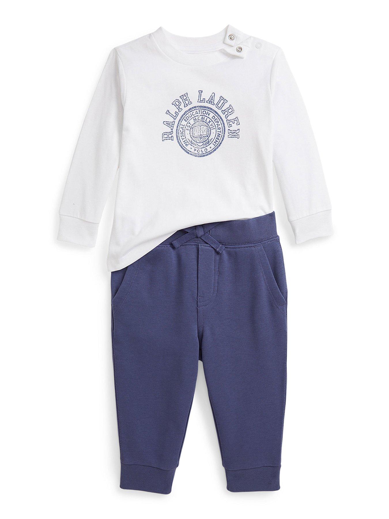 undefined Baby Boys Logo Jog Set - Multi