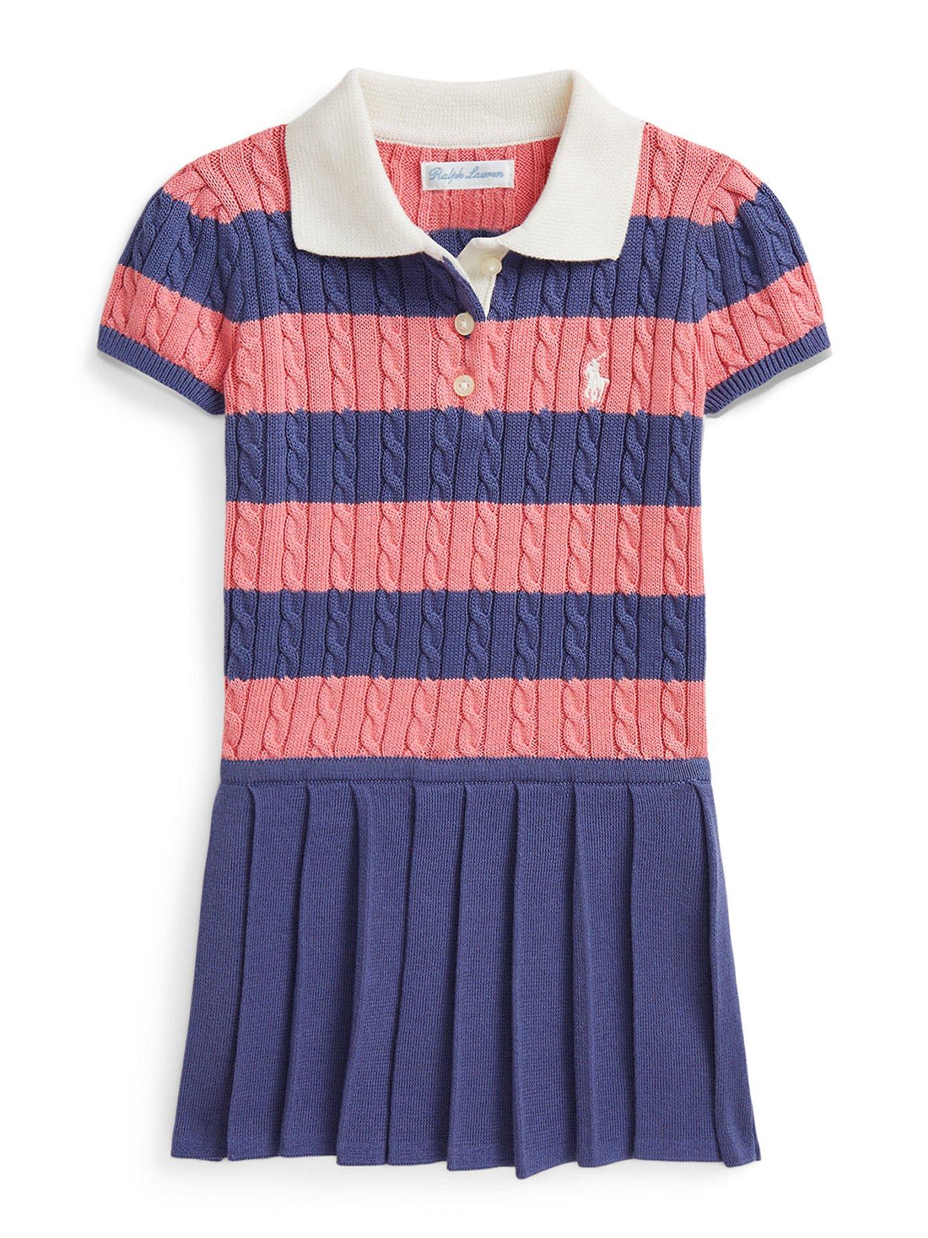 undefined Baby Girls Stripe Rugby Dress - Multi