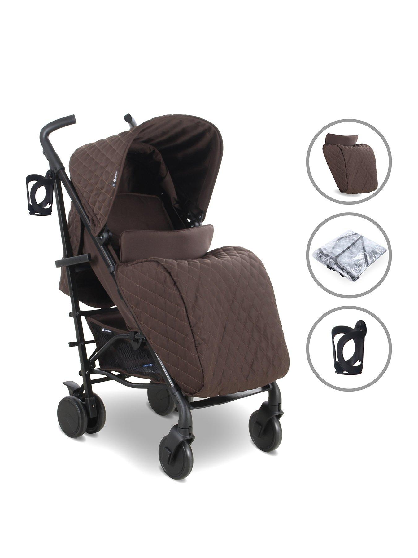 My Babiie MB51 Plus Stroller - Chocolate