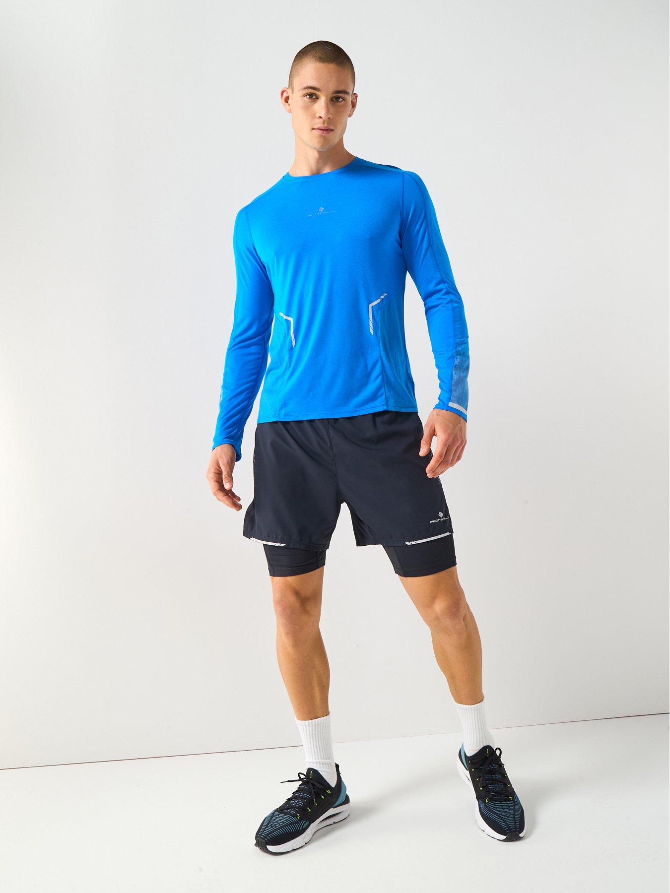 Image 3 of 4 of Ronhill Men's Running Tech Reflect 5inch Twin Short - Black