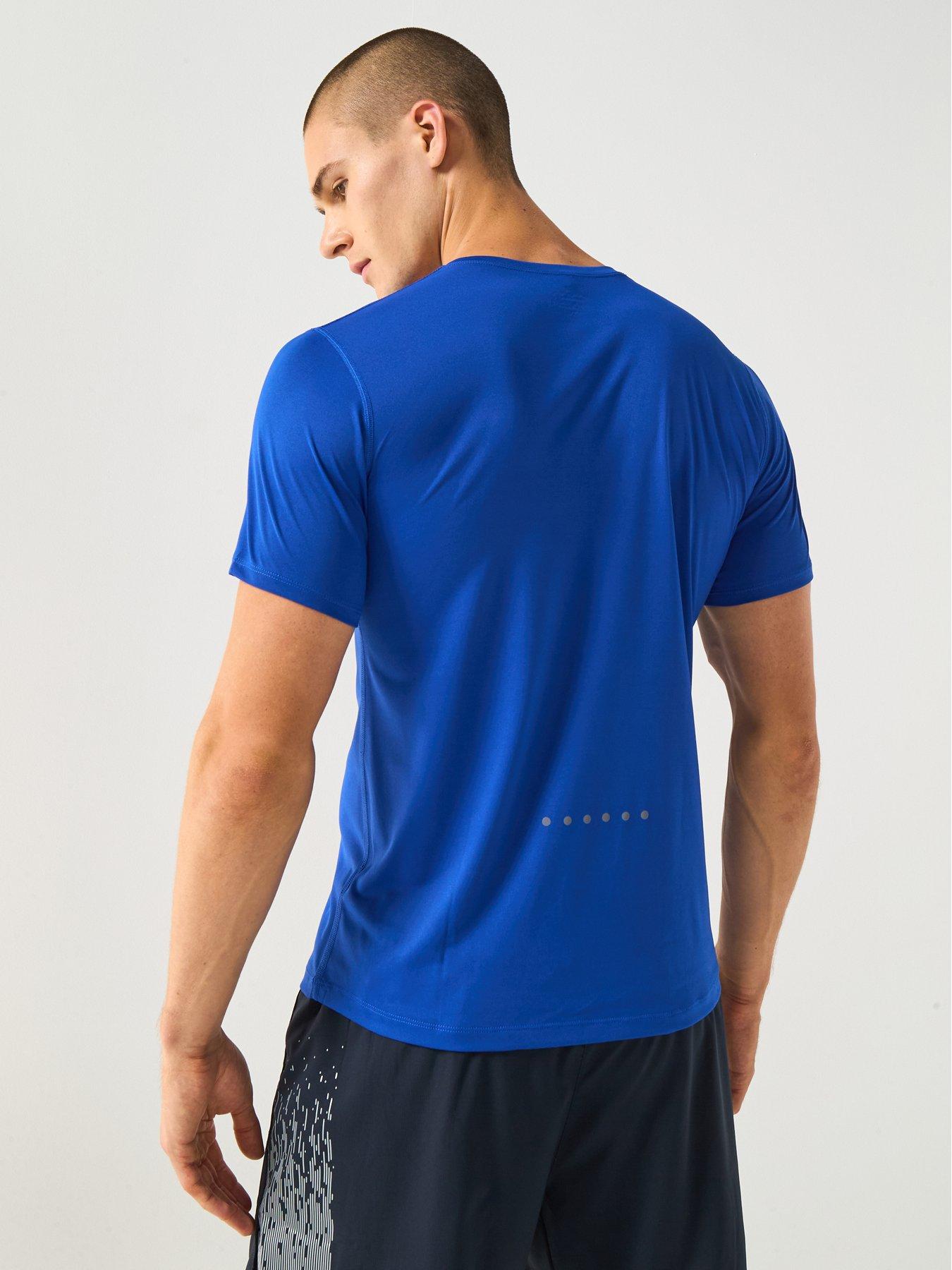 Image 2 of 4 of Ronhill Men's Running Core Short Sleeve Tee - Blue