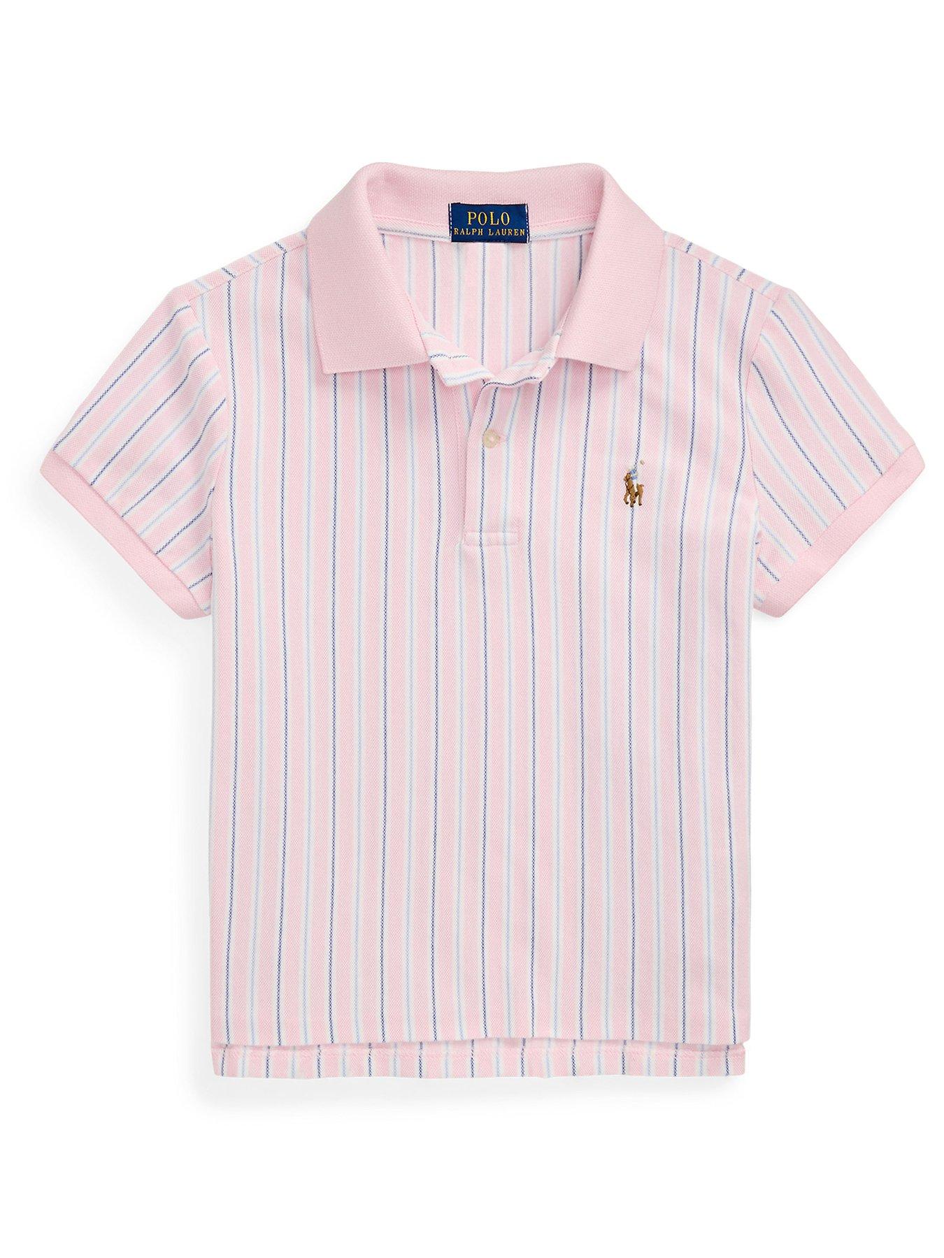 undefined Girls Stripe Shirt - Pink