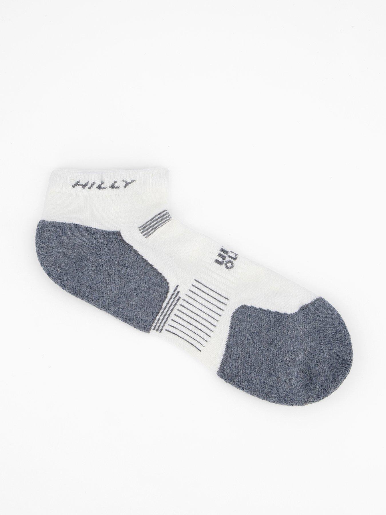 Hilly: Running Medium Supreme Quarter Socks - White