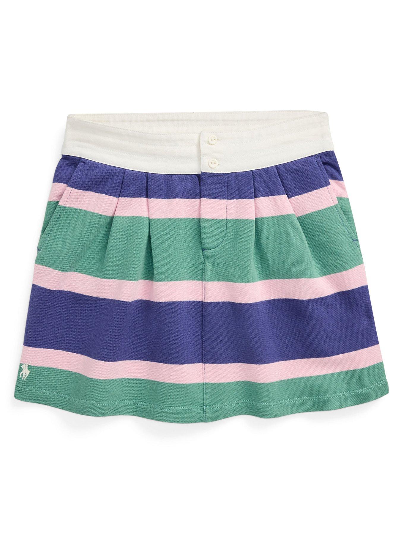 undefined Girls Stripe Skirt - Multi