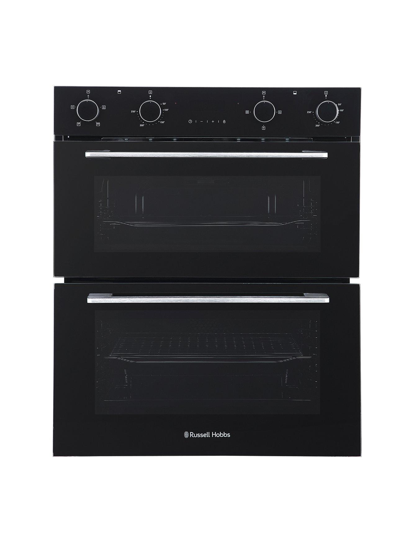Russell Hobbs RH72DEO1001B/01 Built-In 72CM High Electric Double Oven in Black
