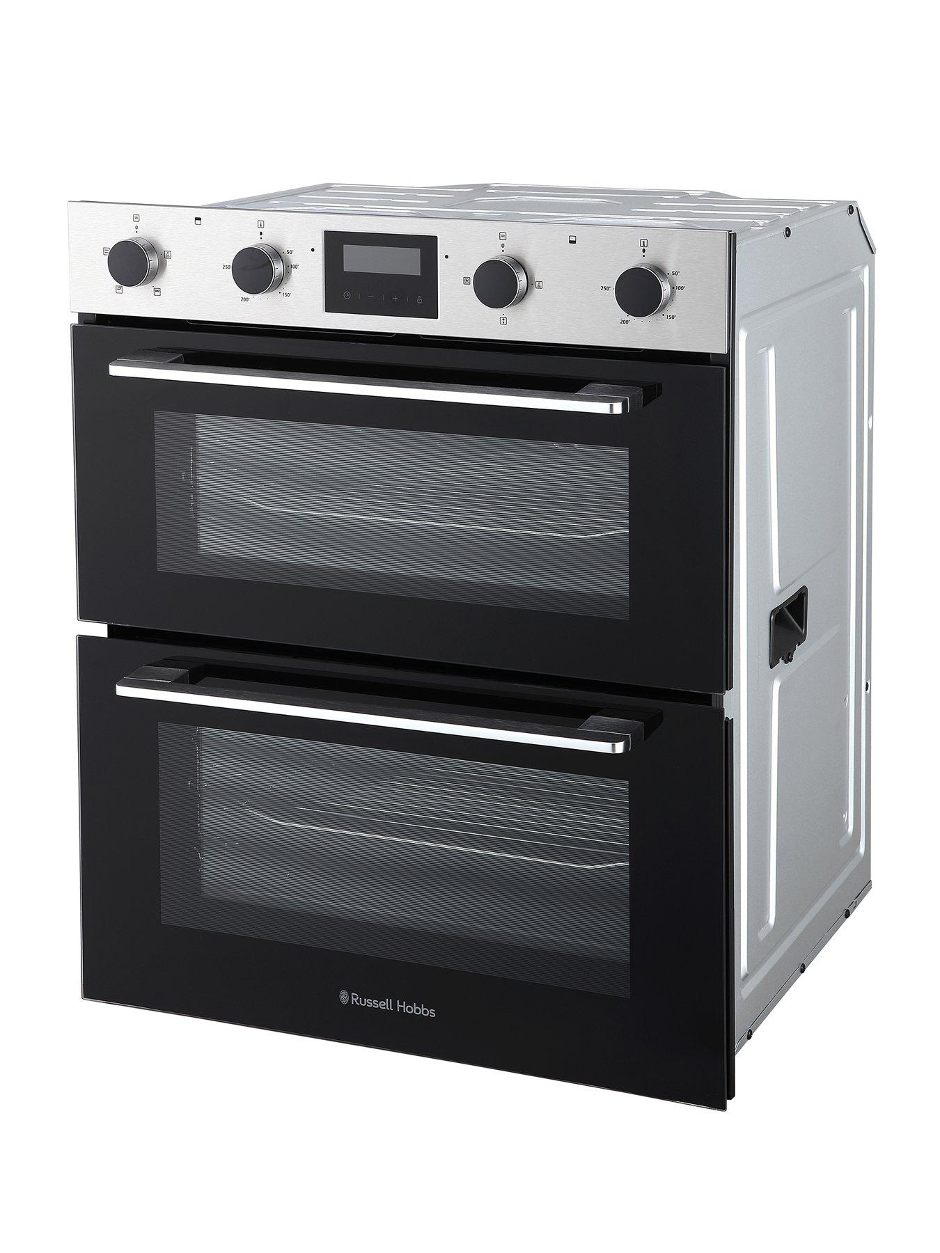 Image 2 of 6 of Russell Hobbs RH72DEO1002SS/01 Built-In 72CM High Electric Double Oven in Stainless Steel