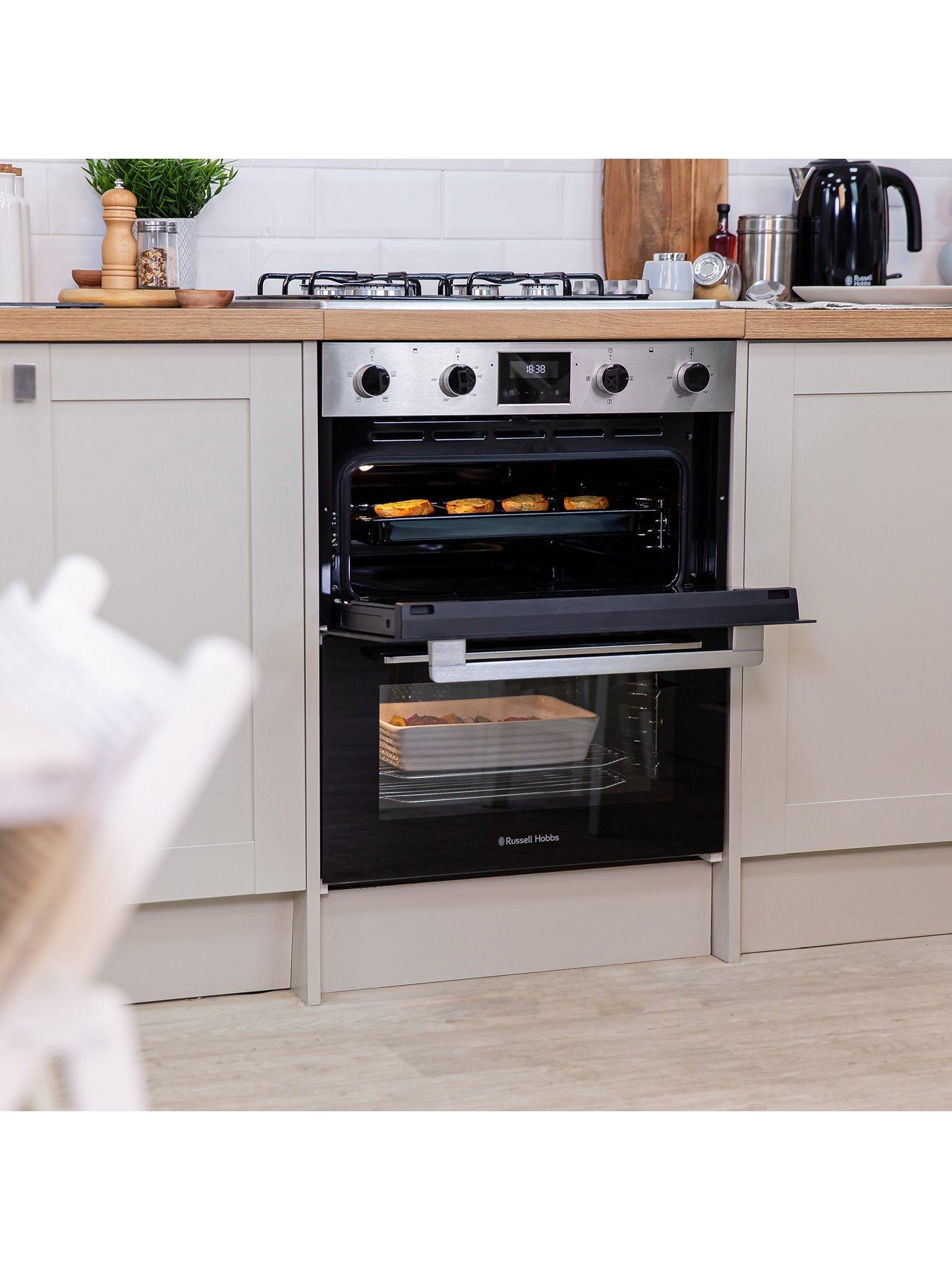 Image 5 of 6 of Russell Hobbs RH72DEO1002SS/01 Built-In 72CM High Electric Double Oven in Stainless Steel