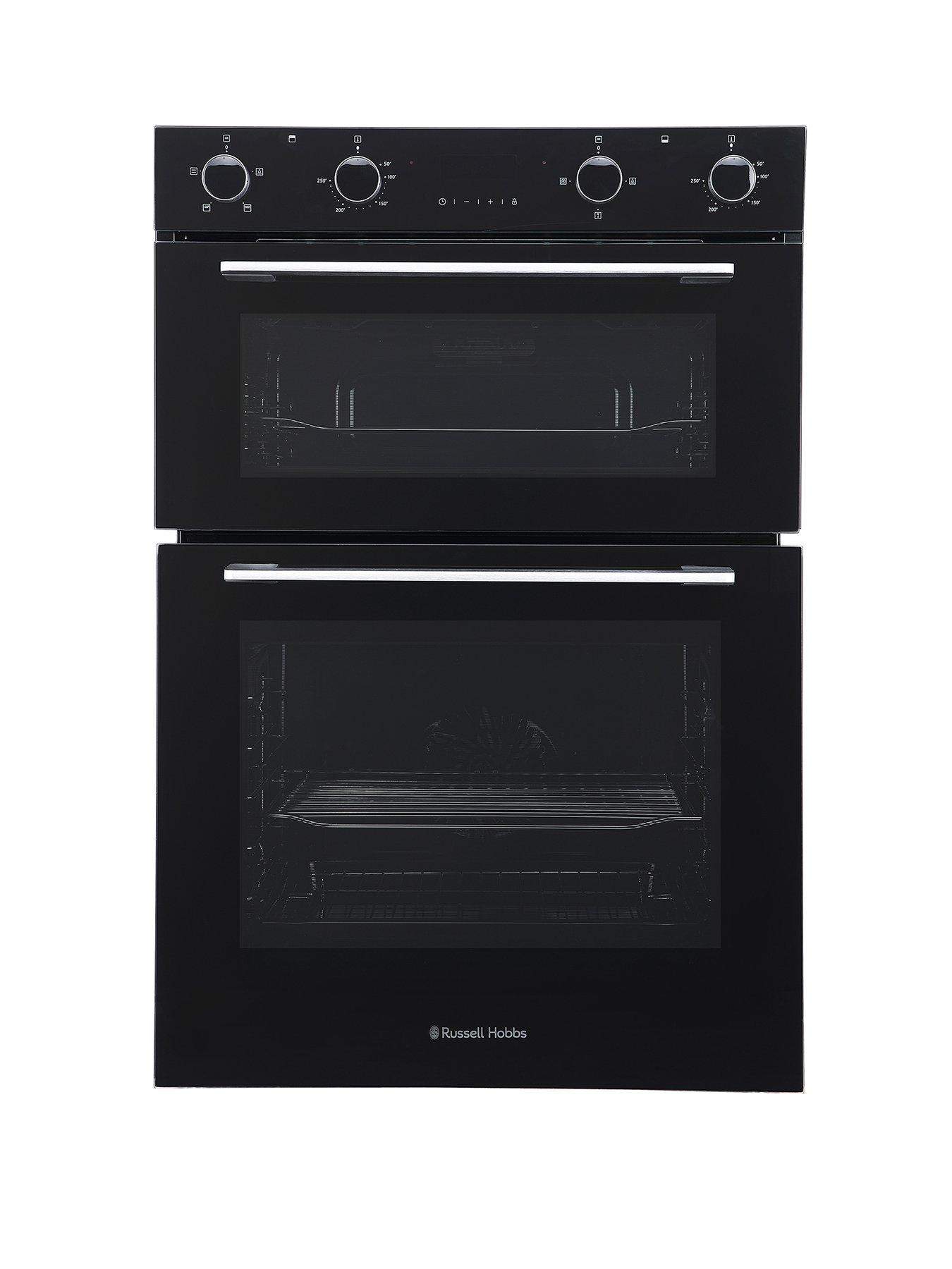 undefined RH89DEO2001B/01 Built-In 89CM High Electric Double Oven in Black