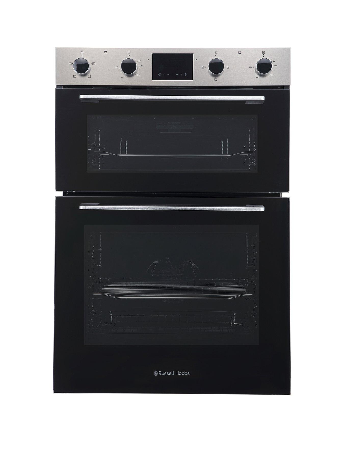 Image 1 of 7 of Russell Hobbs RH89DEO2002SS/01 Built-In 89CM High Electric Double Oven in Stainless Steel