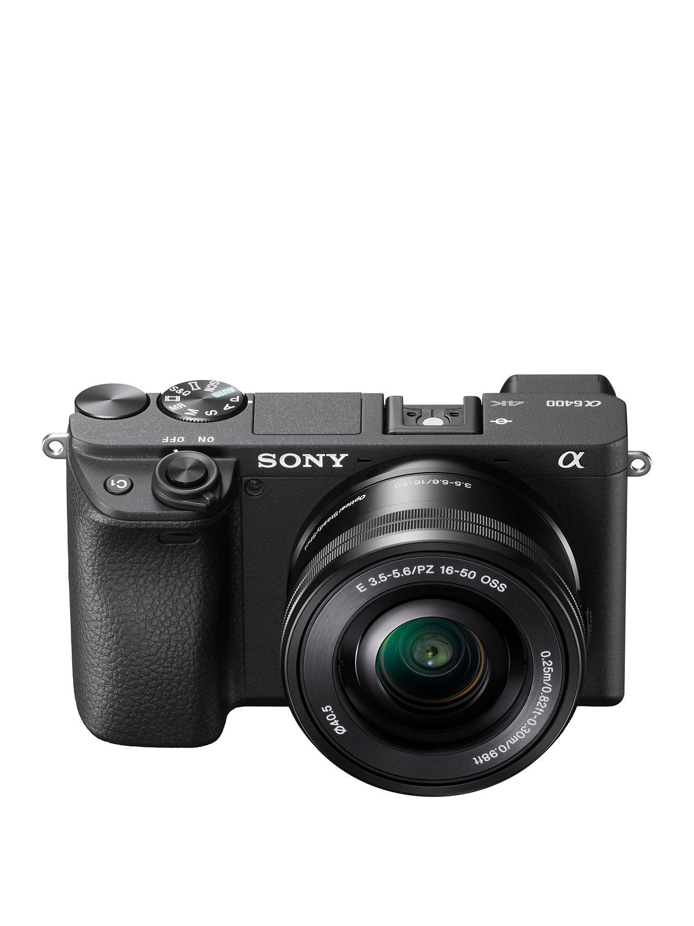 Image 1 of 6 of Sony A6400 E-Mount Compact Mirrorless Camera With 16-50Mm Power Zoom Lens