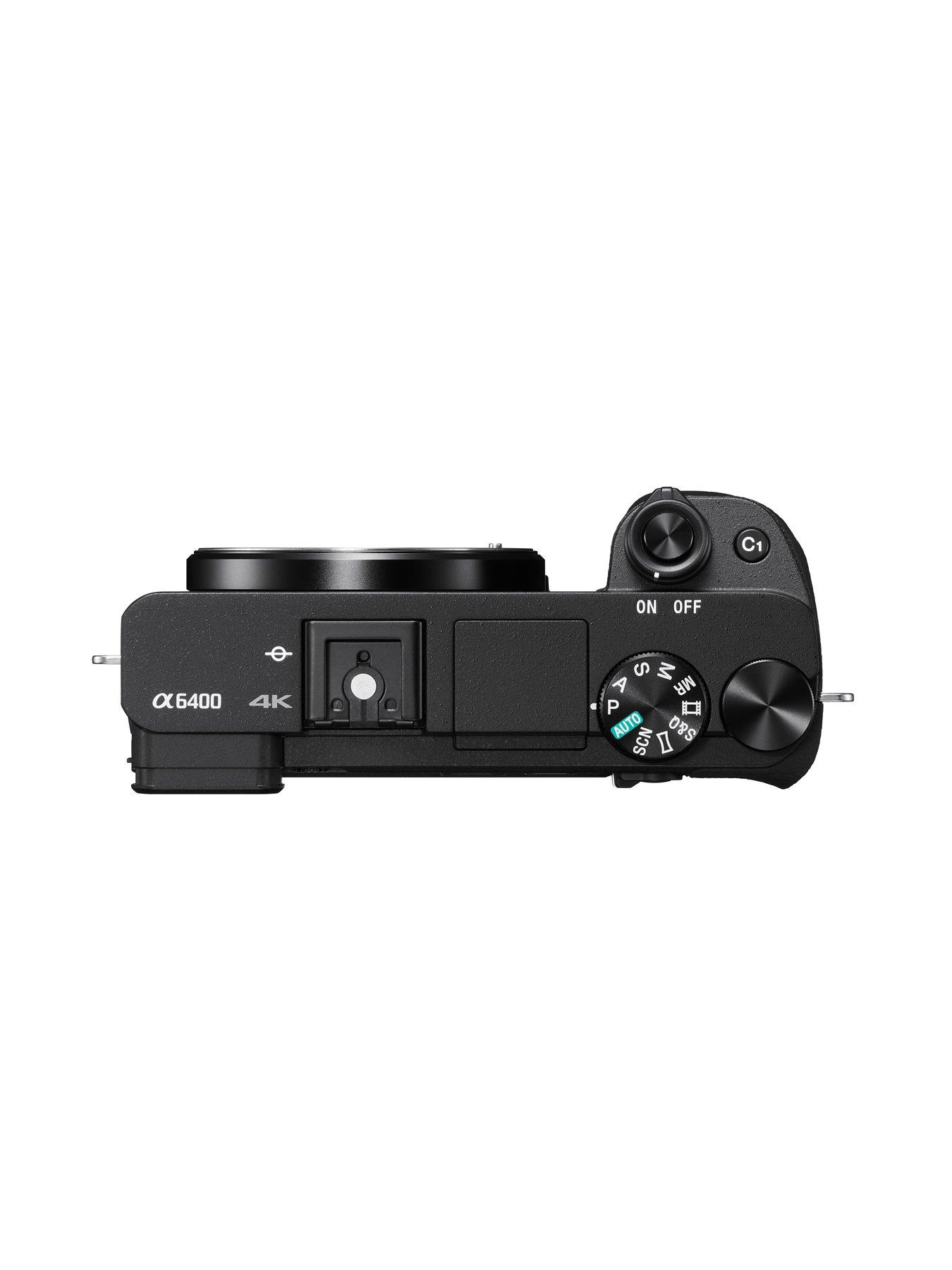 Sony A6400 E-Mount Compact Mirrorless Camera With 16-50Mm Power