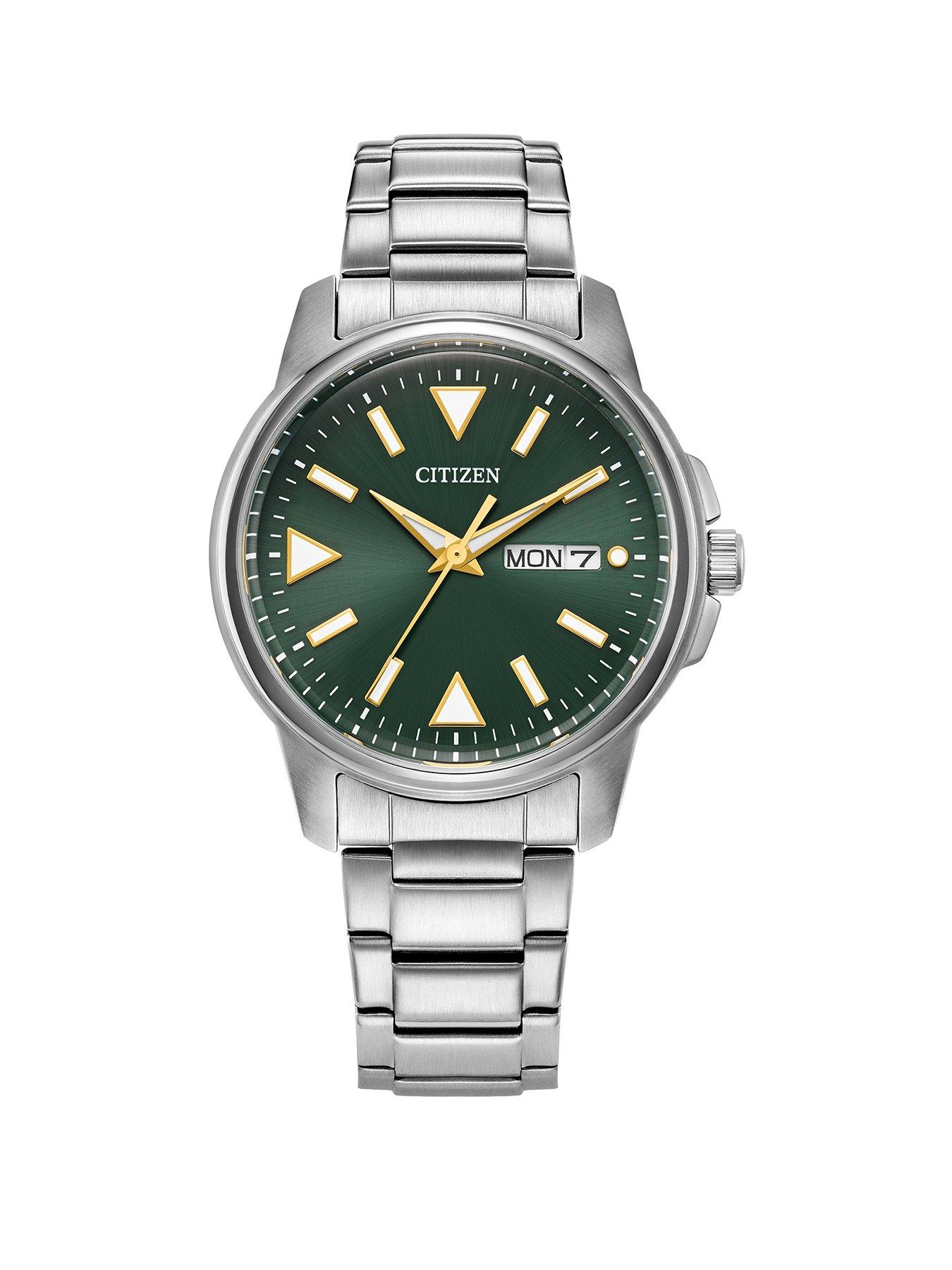 Citizen Gents Eco-Drive Day/Date Bracelet